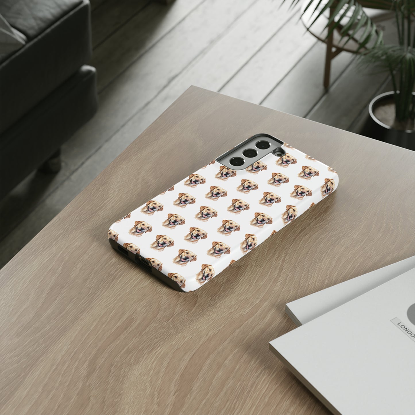 Labrador Retriever Phone Case (White)