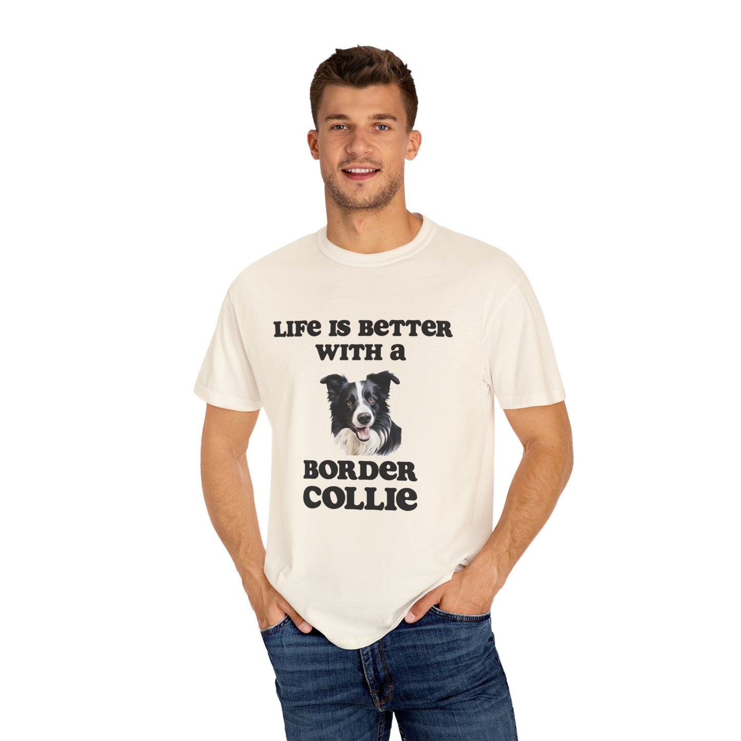 Border Collie Tshirt - Dog Mom Shirt, Dog Dad Shirt, gift for Dog Mom