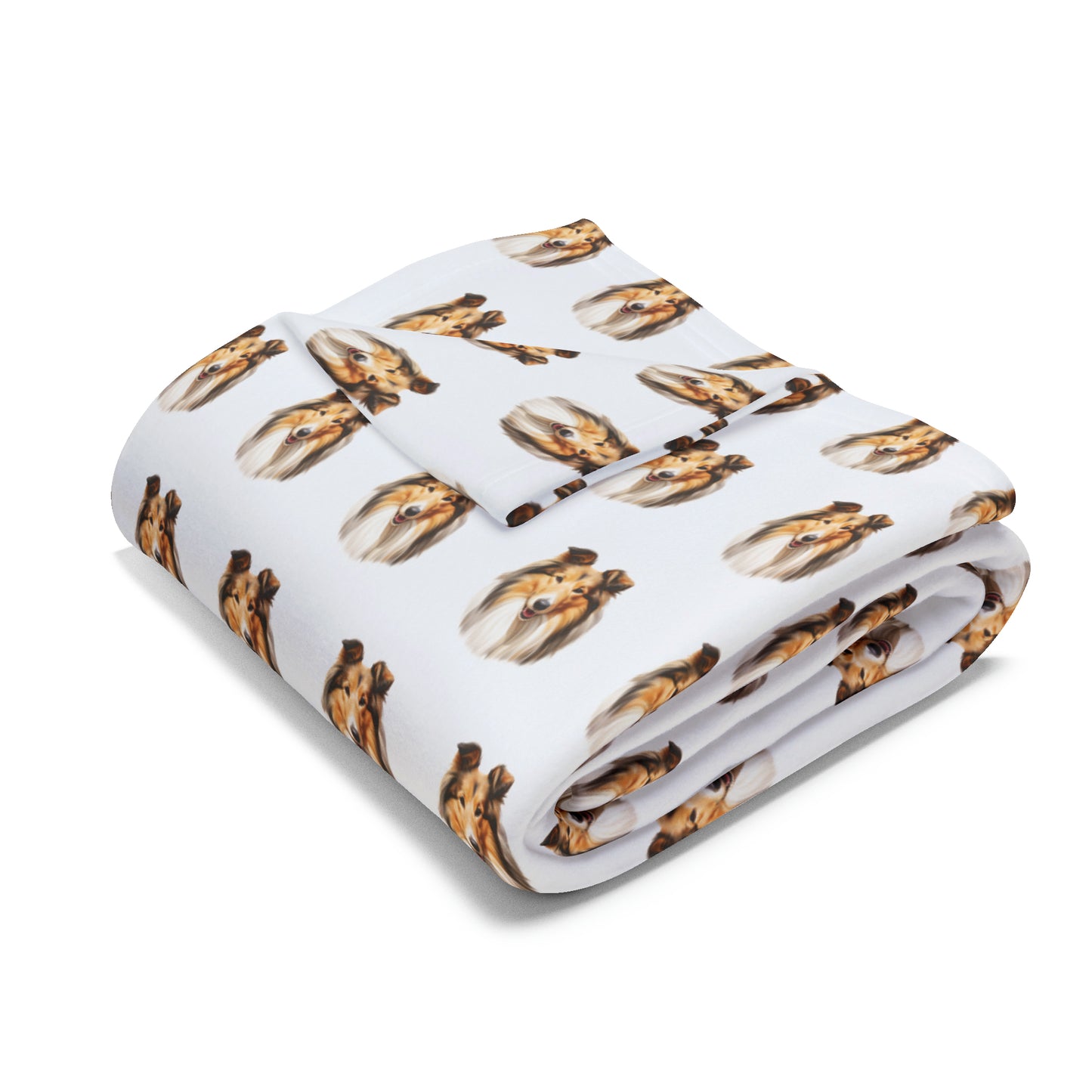 Rough Collie Arctic Fleece Blanket