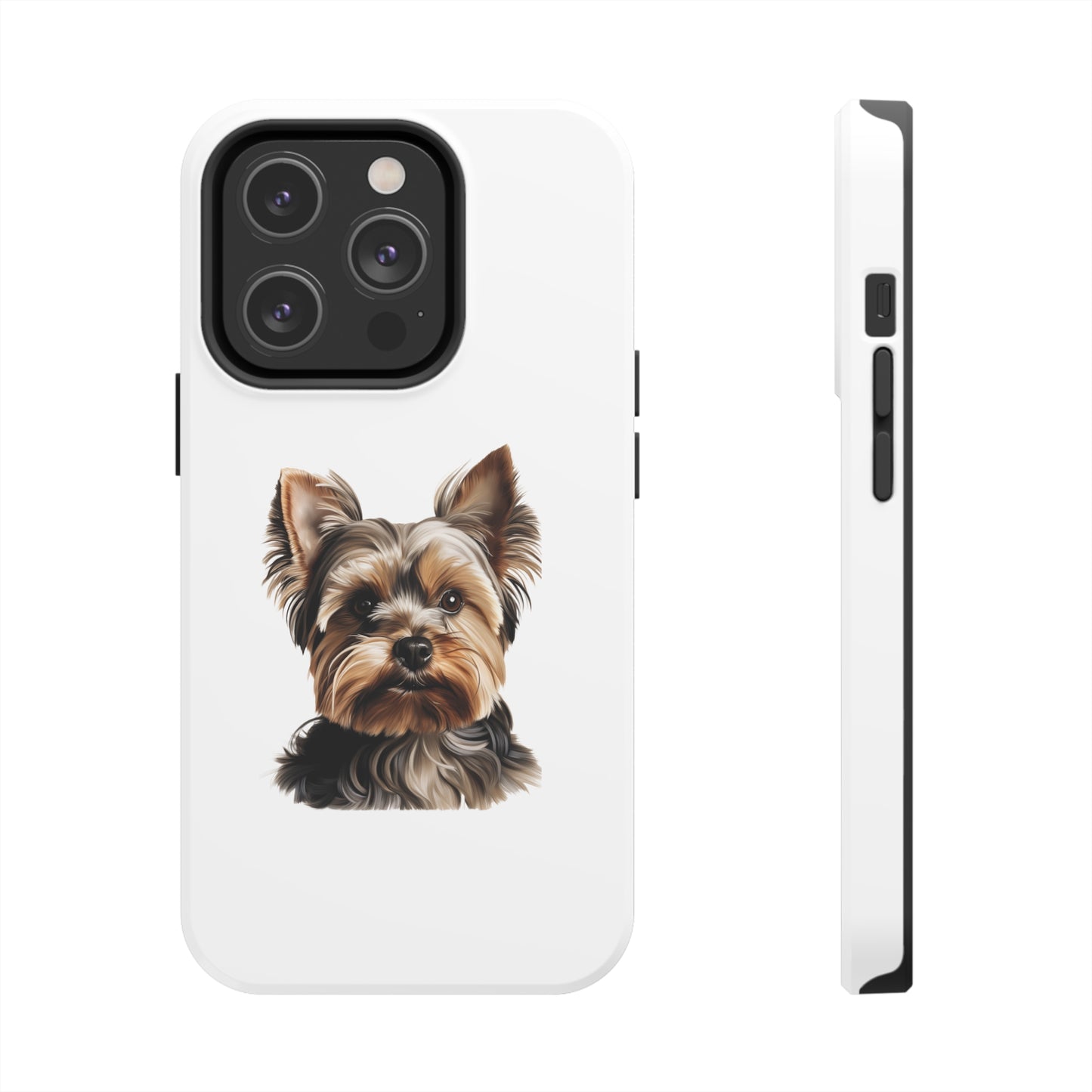 Yorkshire Terrier Tough Phone Case (White)
