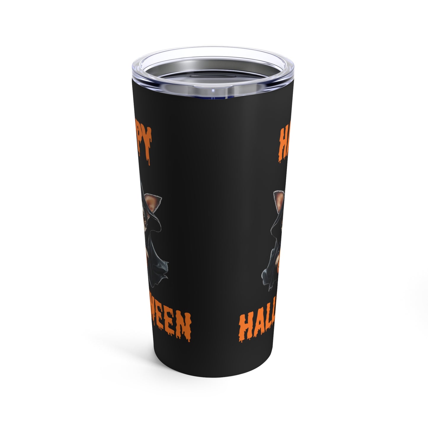 Happy Halloween Chihuahua Stainless Steel Tumbler 20oz