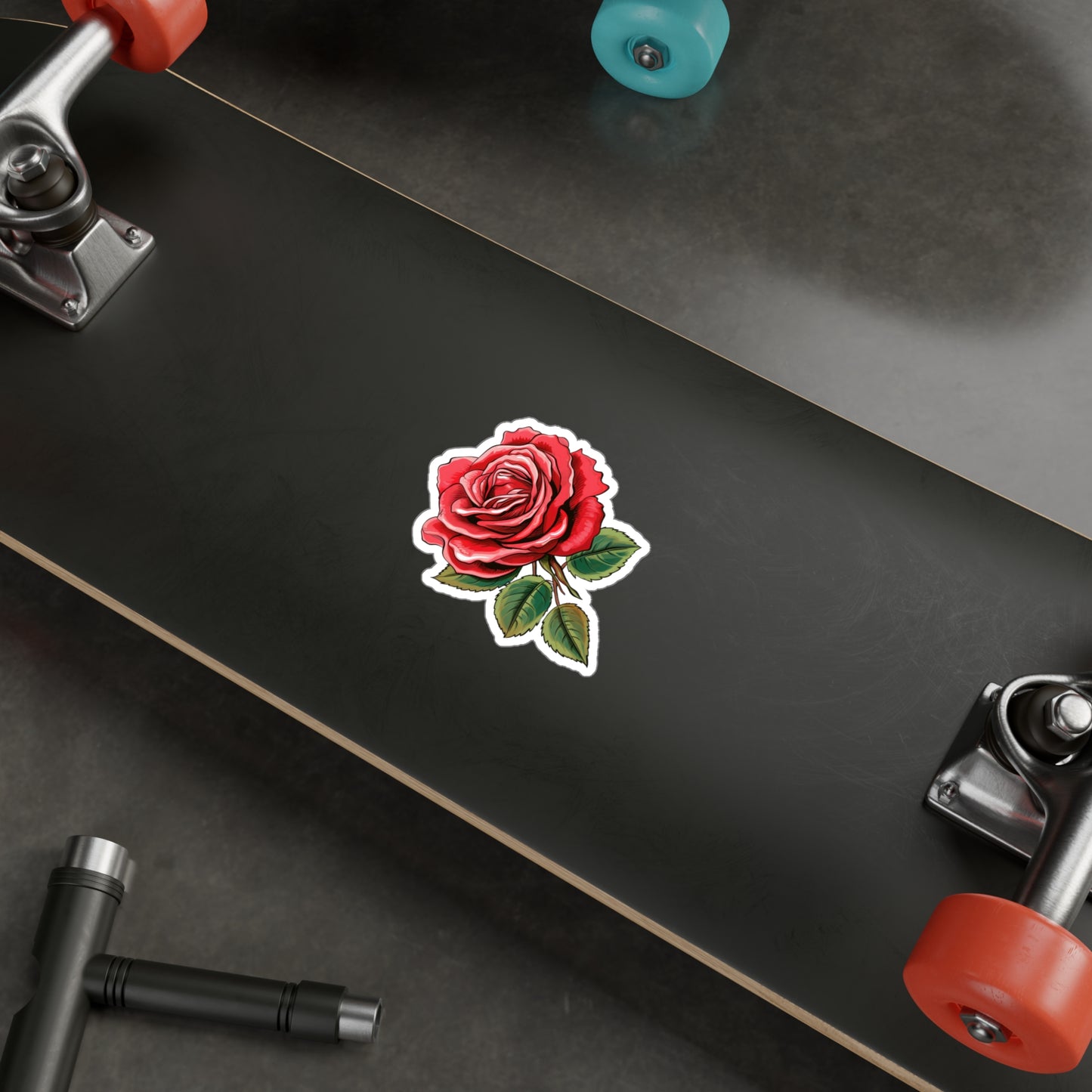 Rose Sticker - Kiss-Cut Vinyl Decals