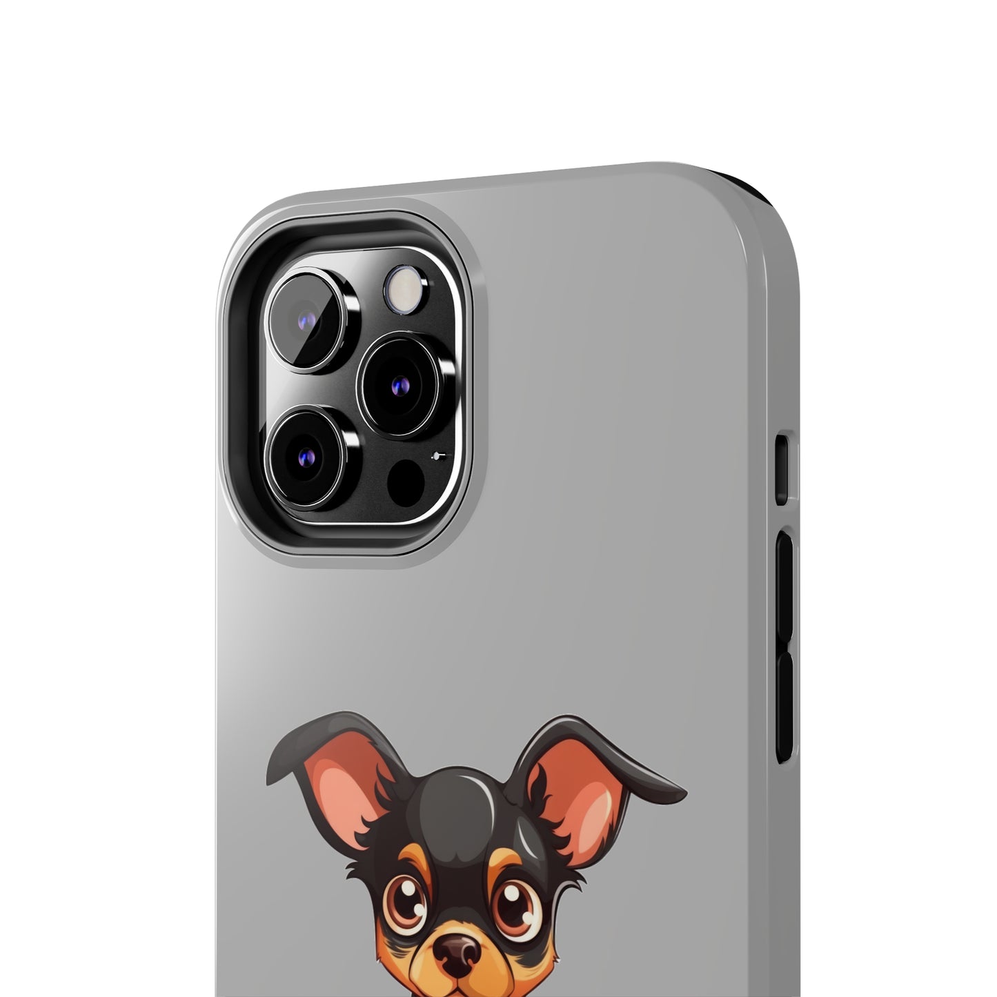 Light Grey Chihuahua Tough Phone Case