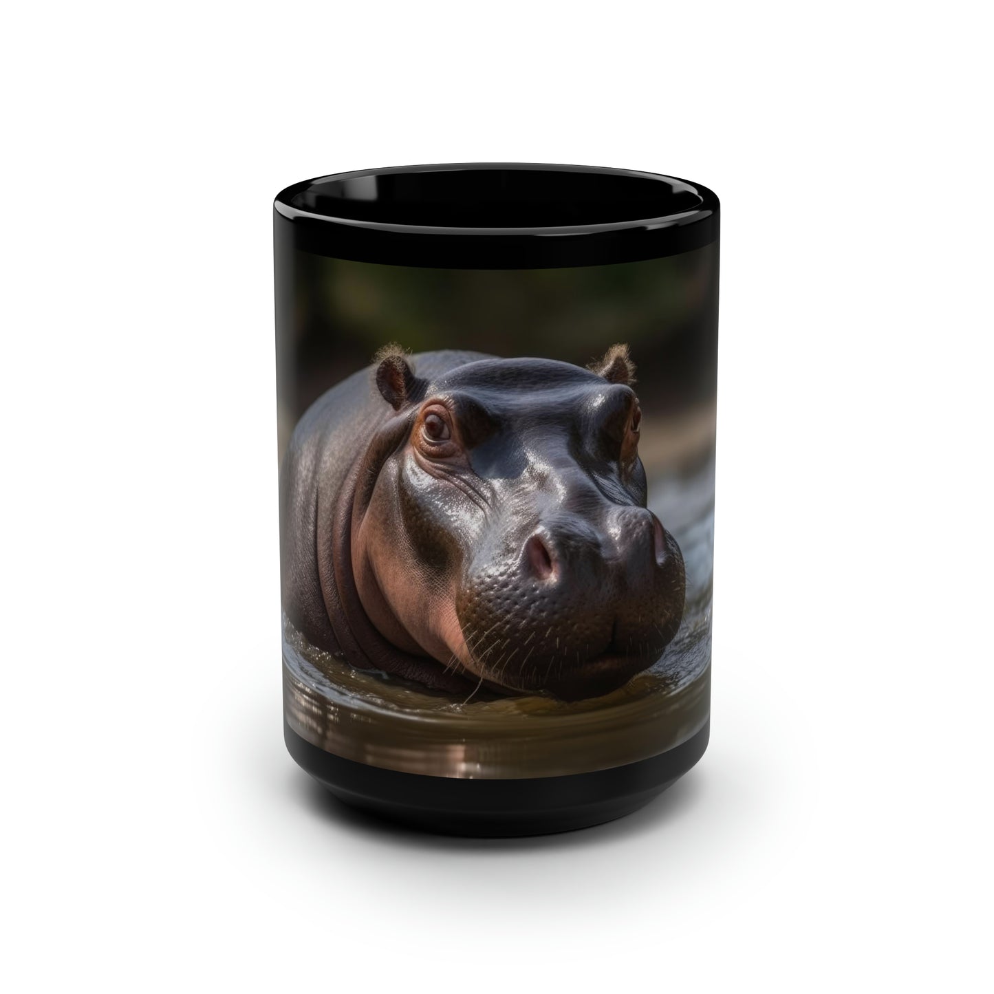 Hippopotamus Mug - 15oz Ceramic Mug