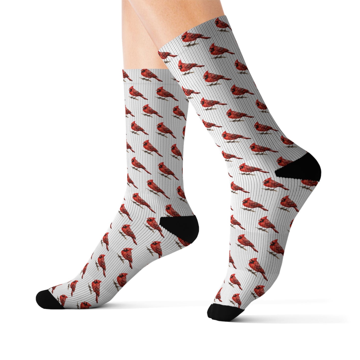 Cardinal Socks - Bird Lover Gift