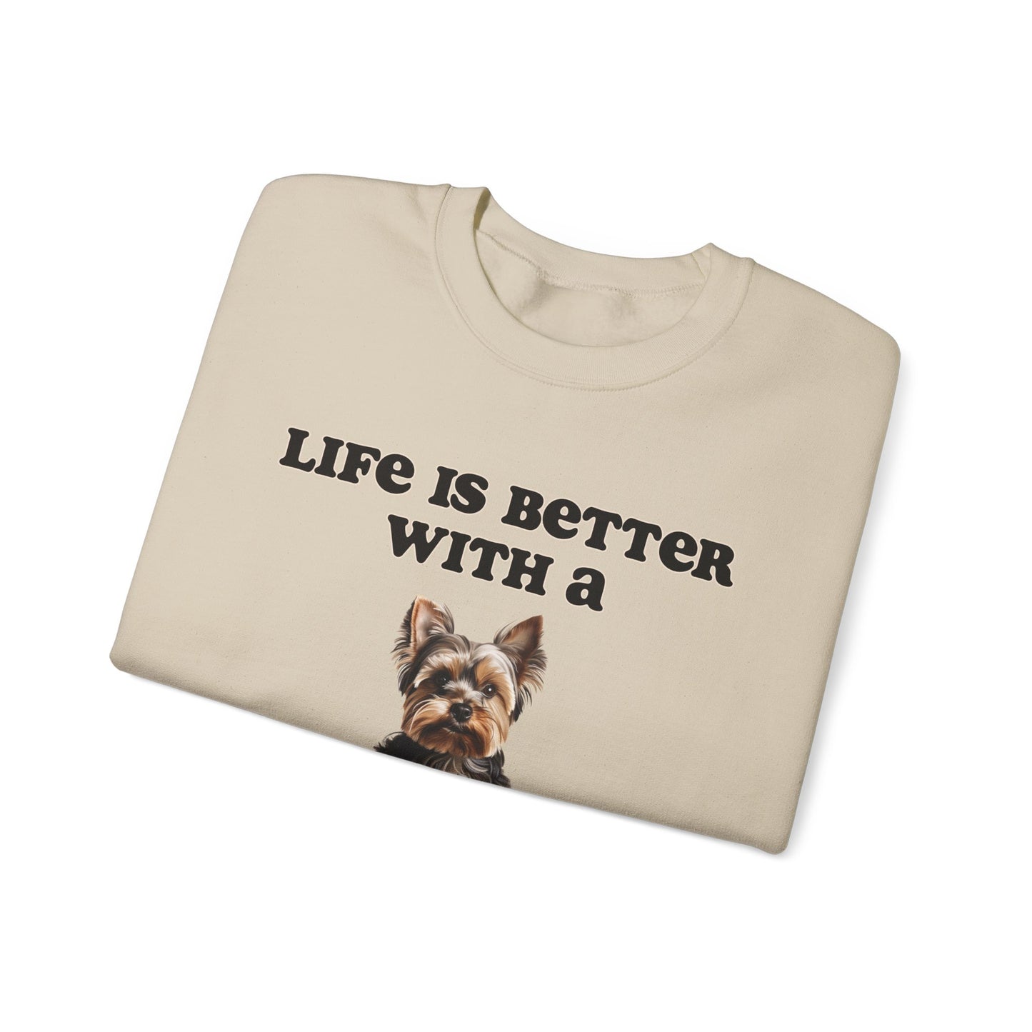 Yorkshire Terrier sweatshirt, Dog Mom Shirt, Dog Dad Shirt