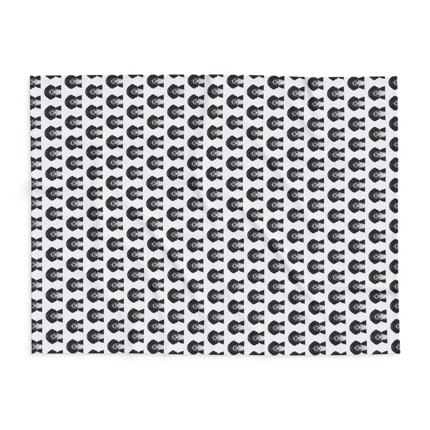Bernedoodle Fleece Blanket, Dog Design Cozy Arctic Throw for Dog Lovers, Animal Print Home Decor, Winter Gift Idea, Pet Owner Present