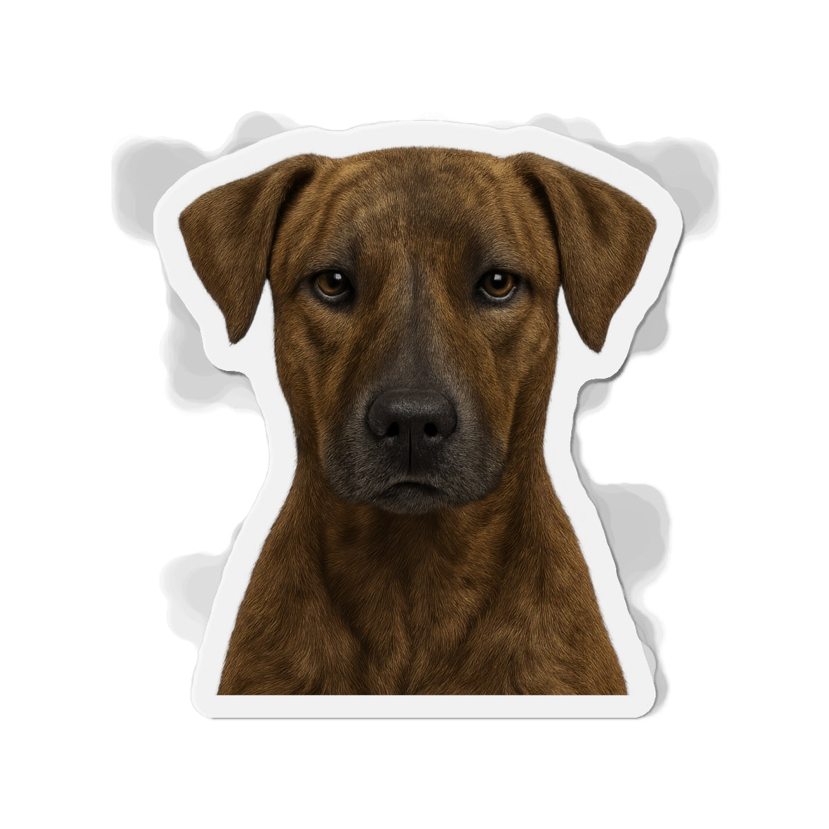 Africanis Die-Cut Magnet, Fridge Magnet, Cute Dog Magnet, Animal Lover Gift, Pet Owner Decor, Kitchen Decor