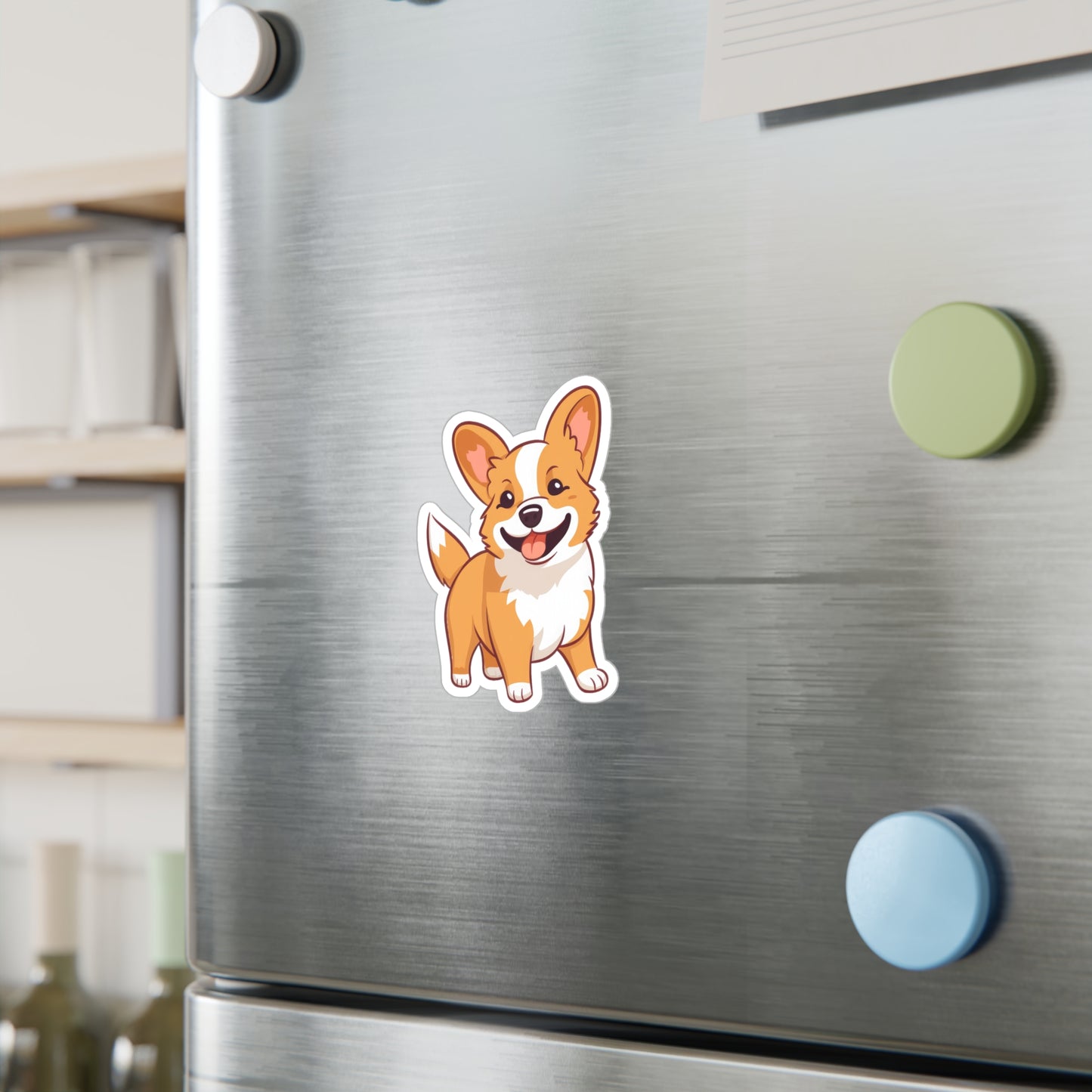 Corgi Sticker - Kiss-Cut Vinyl Decals