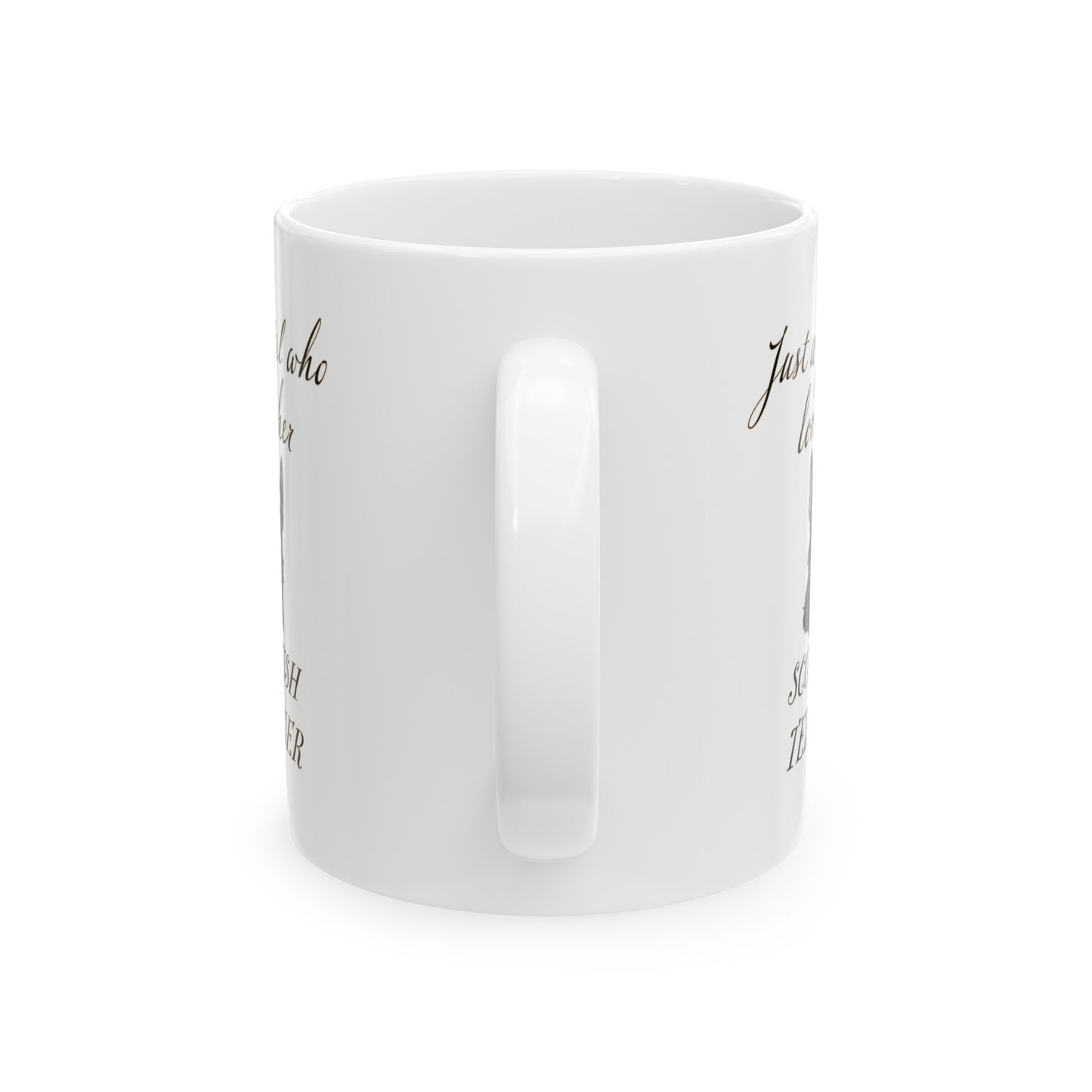 Scottish Terrier Mug | Just a Girl Who Loves Her Scottish Terrier | Dog Mug | Pet Mug | Dog Mom Gift | 11 oz