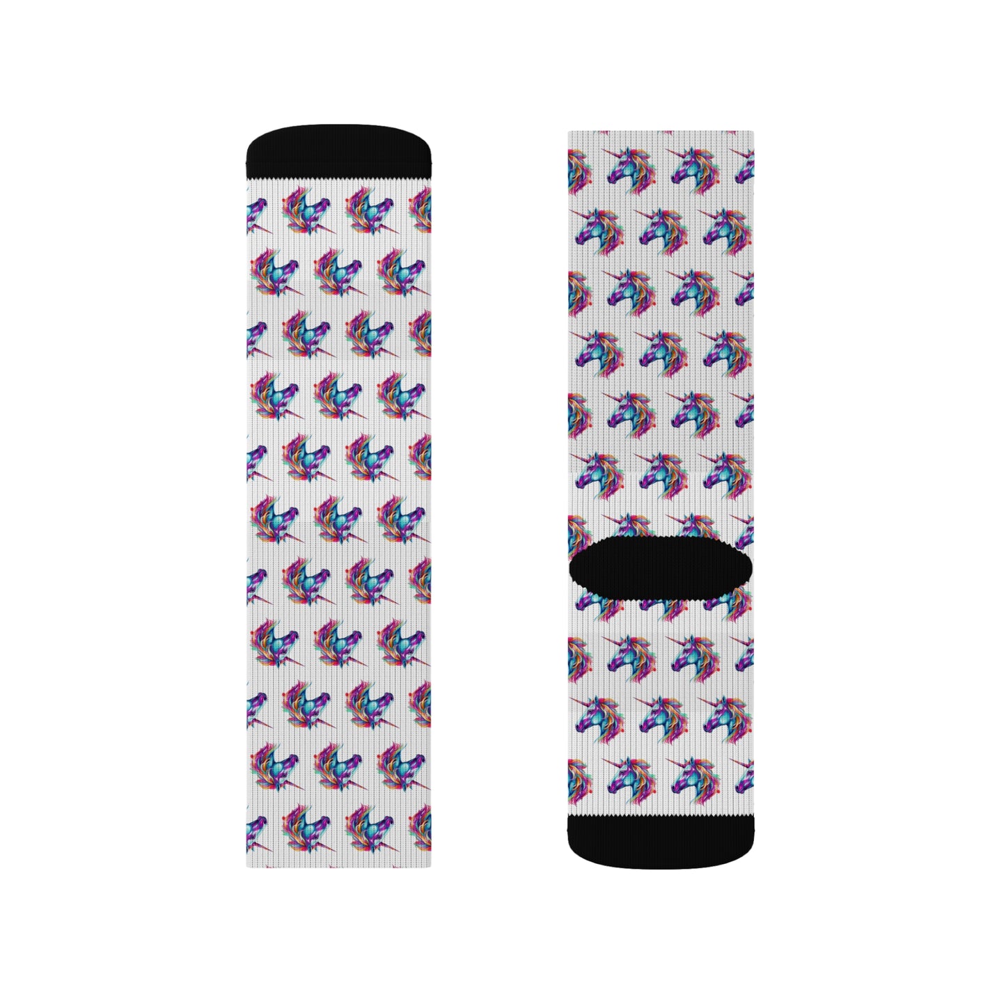 Colorful Unicorn Socks