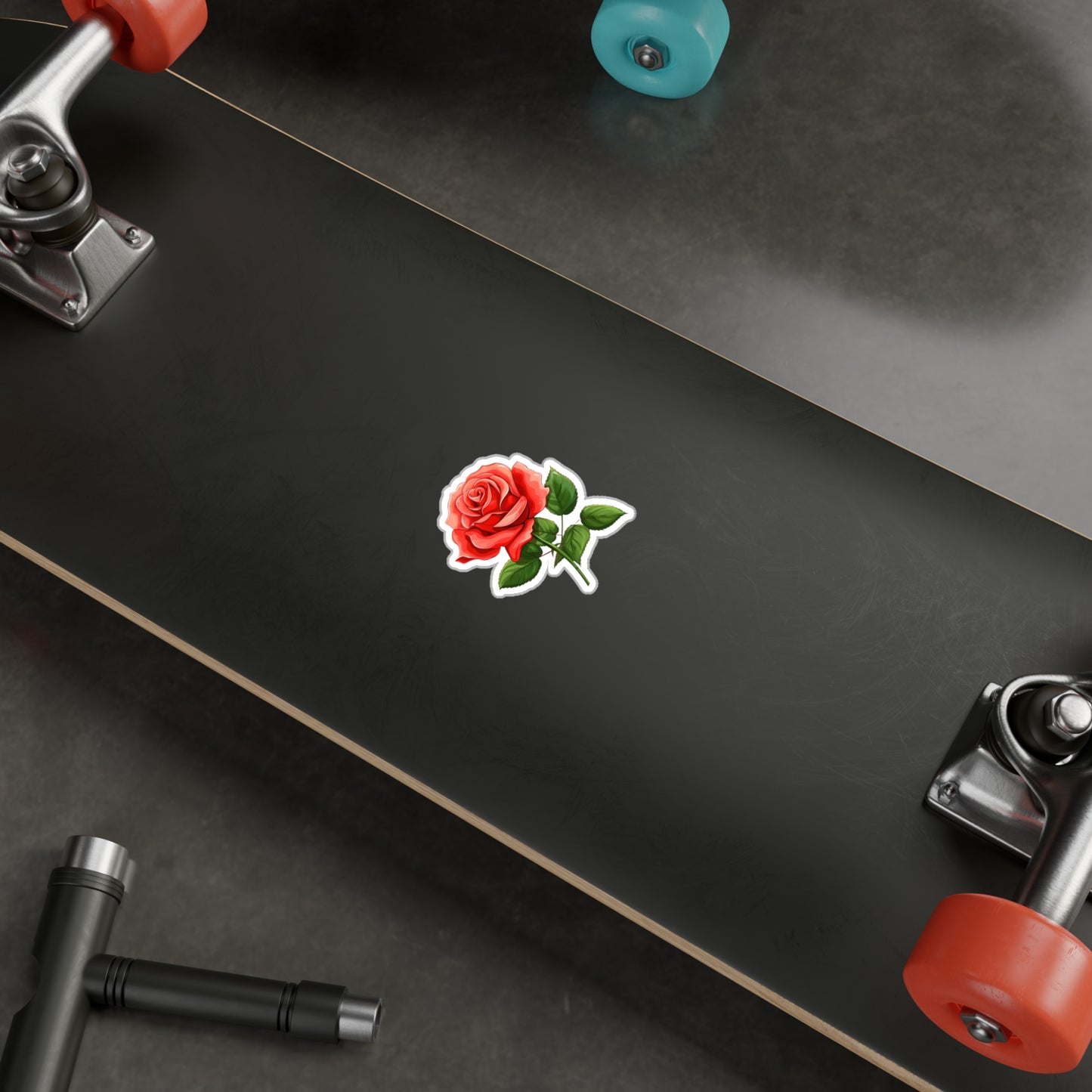 Rose Sticker - Kiss-Cut Vinyl Decals