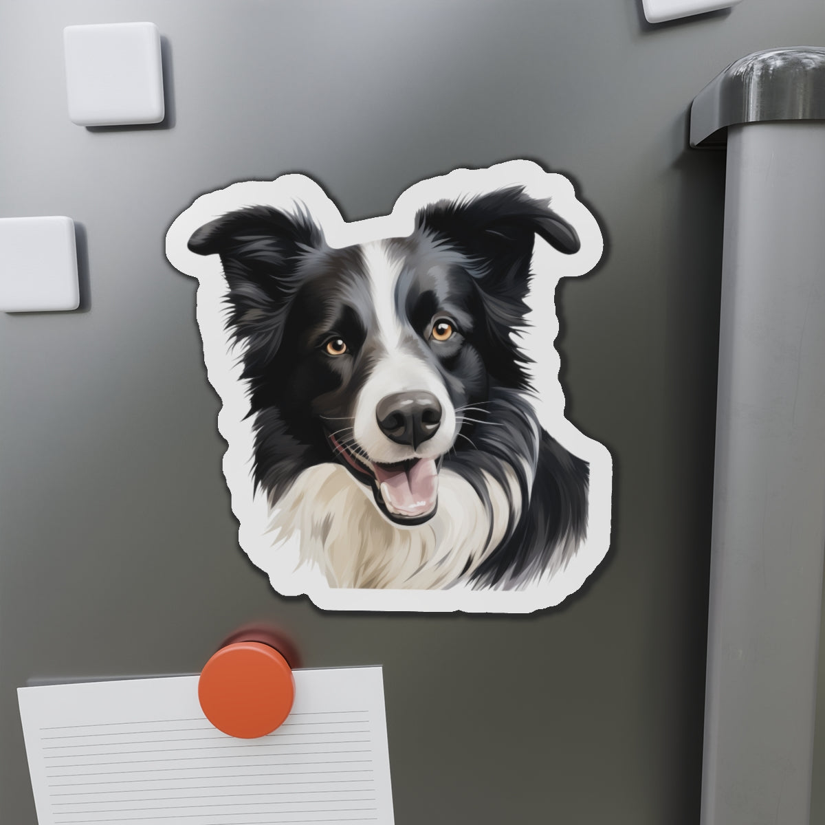 Border collie Magnet - Die Cut Dog Magnet