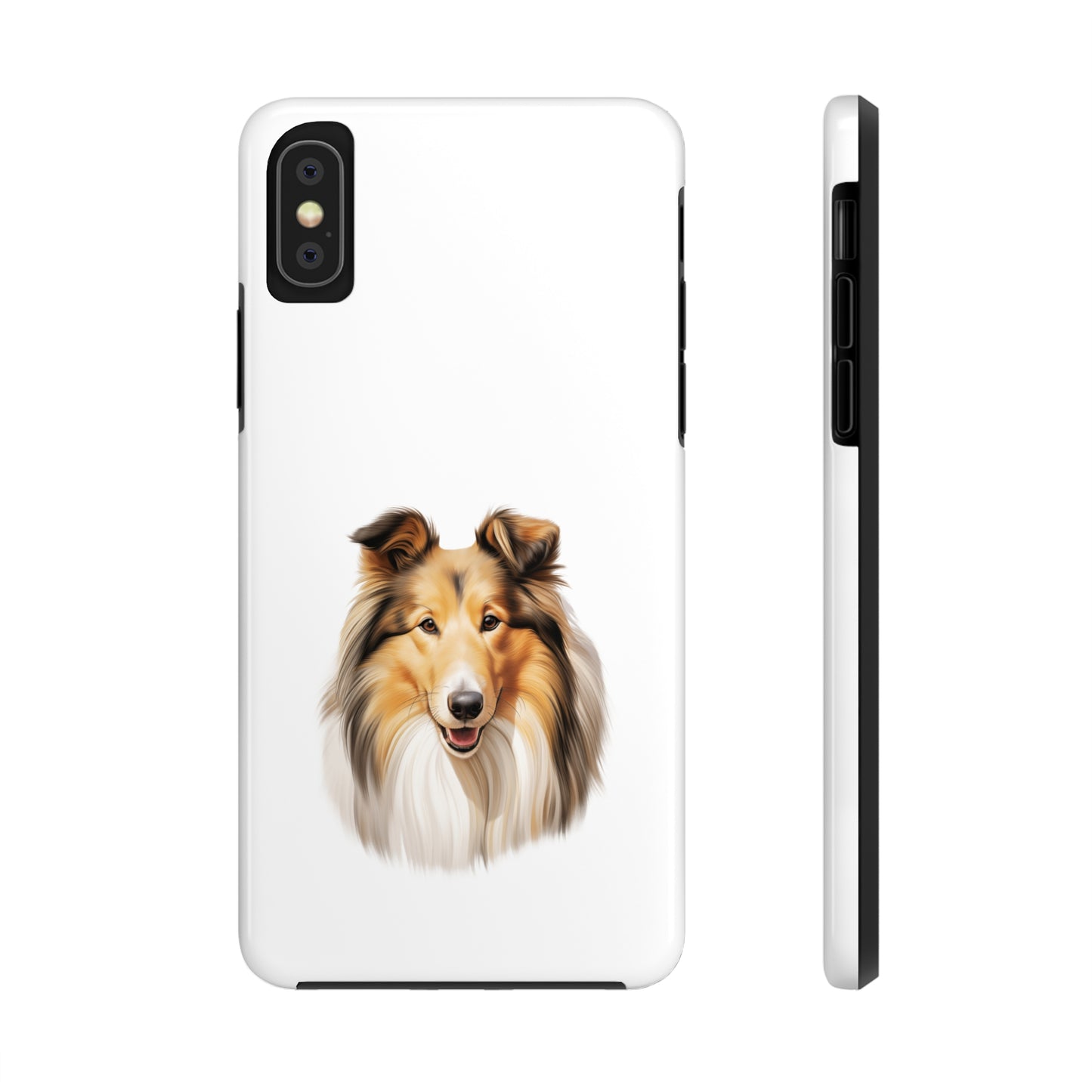 Rough Collie Tough Phone Case