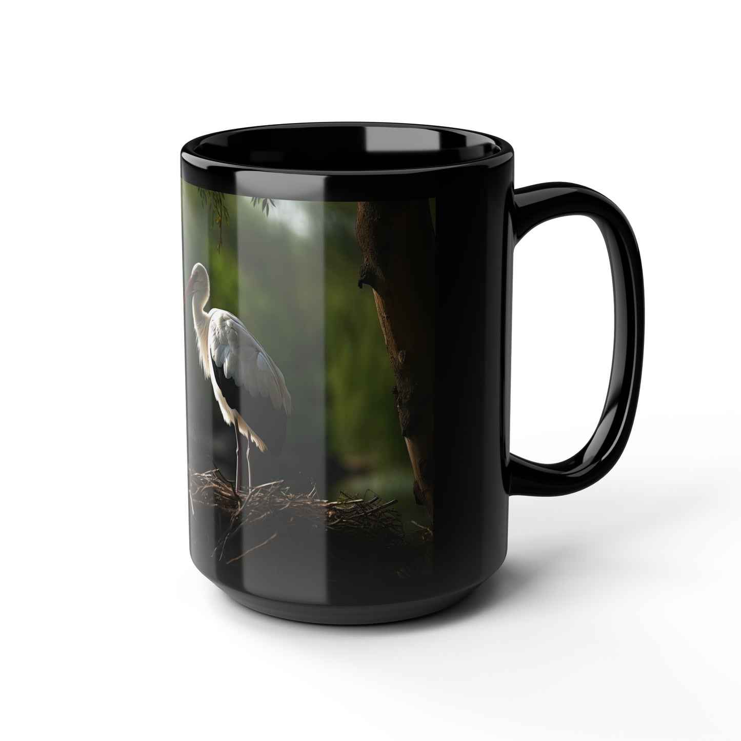 Stork Mug - 15oz Ceramic Mug