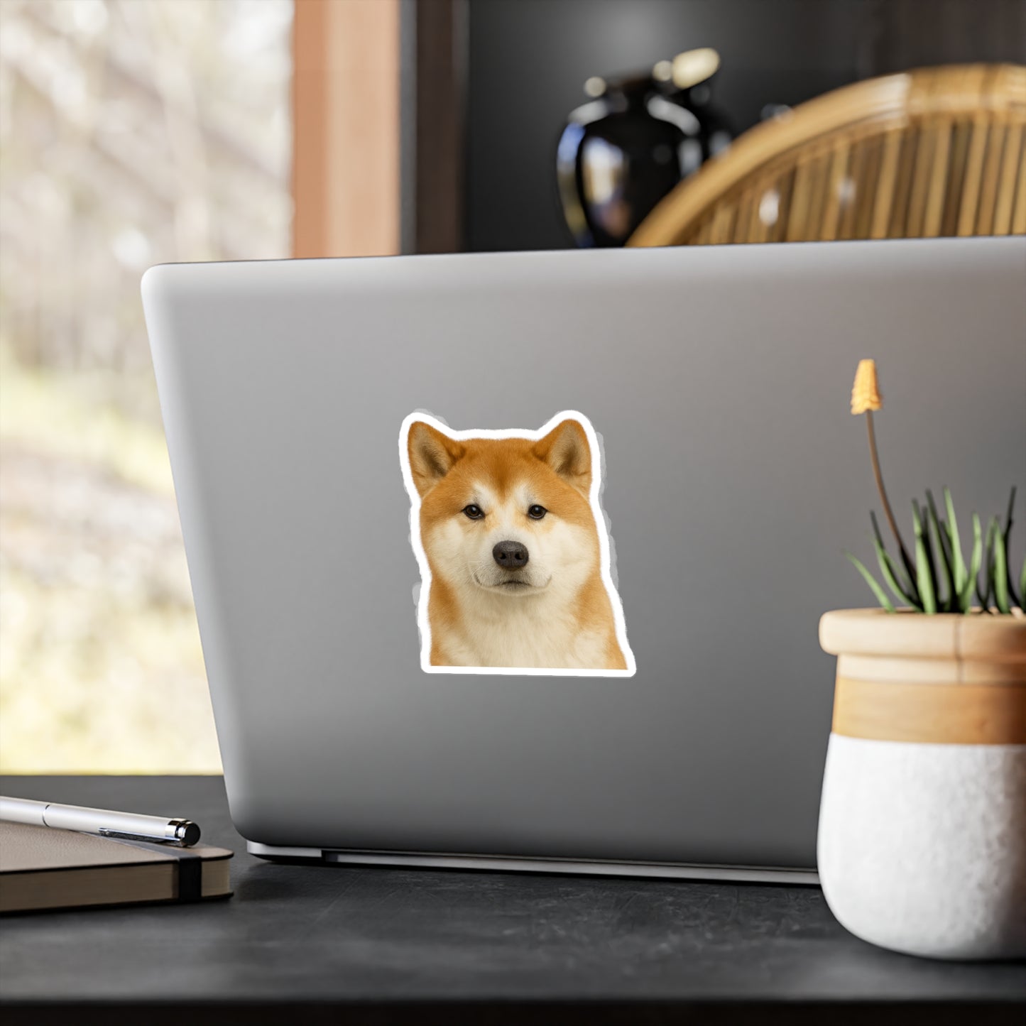Akita decal - Akita sticker - Dog Sticker - Pet Decal - Outdoor - Indoor