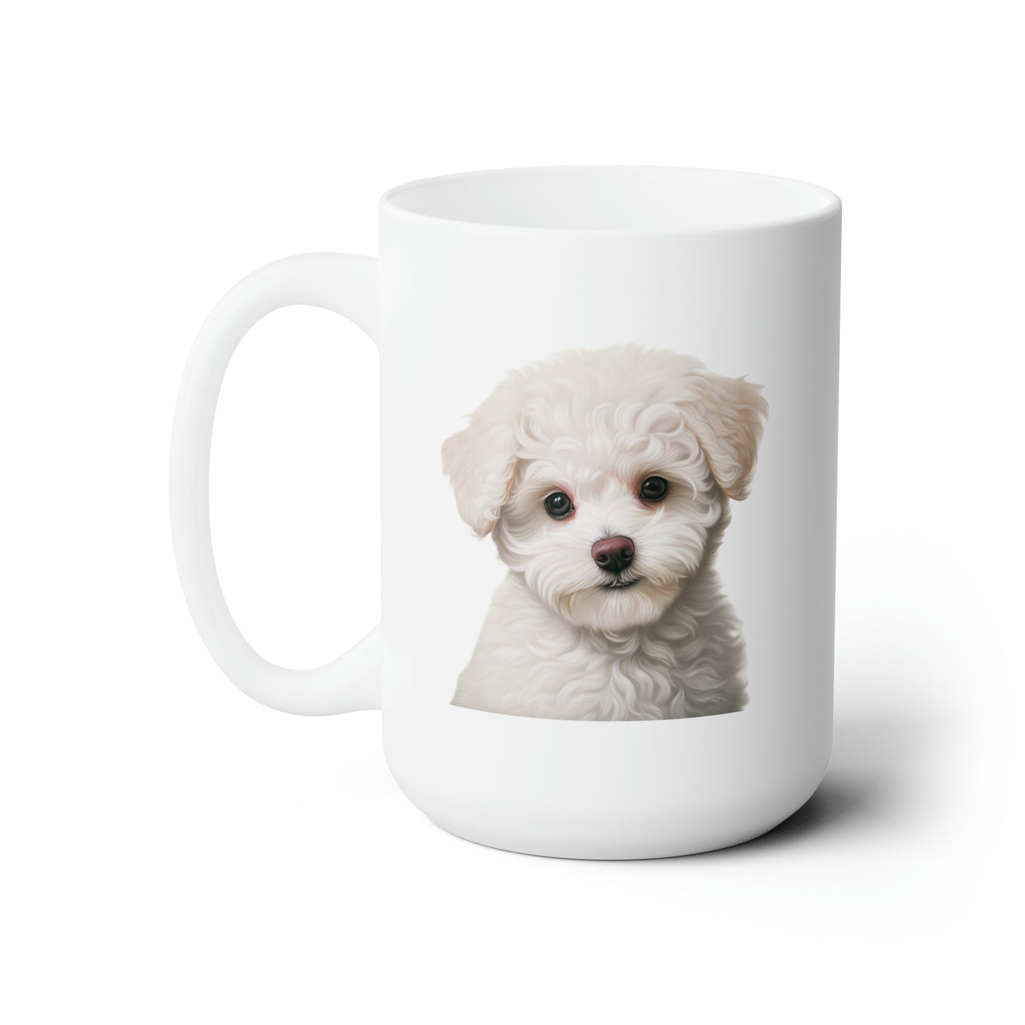 Bichon Frise Mug - Dog Mom Gift, Dog Dad Gift - 15 oz