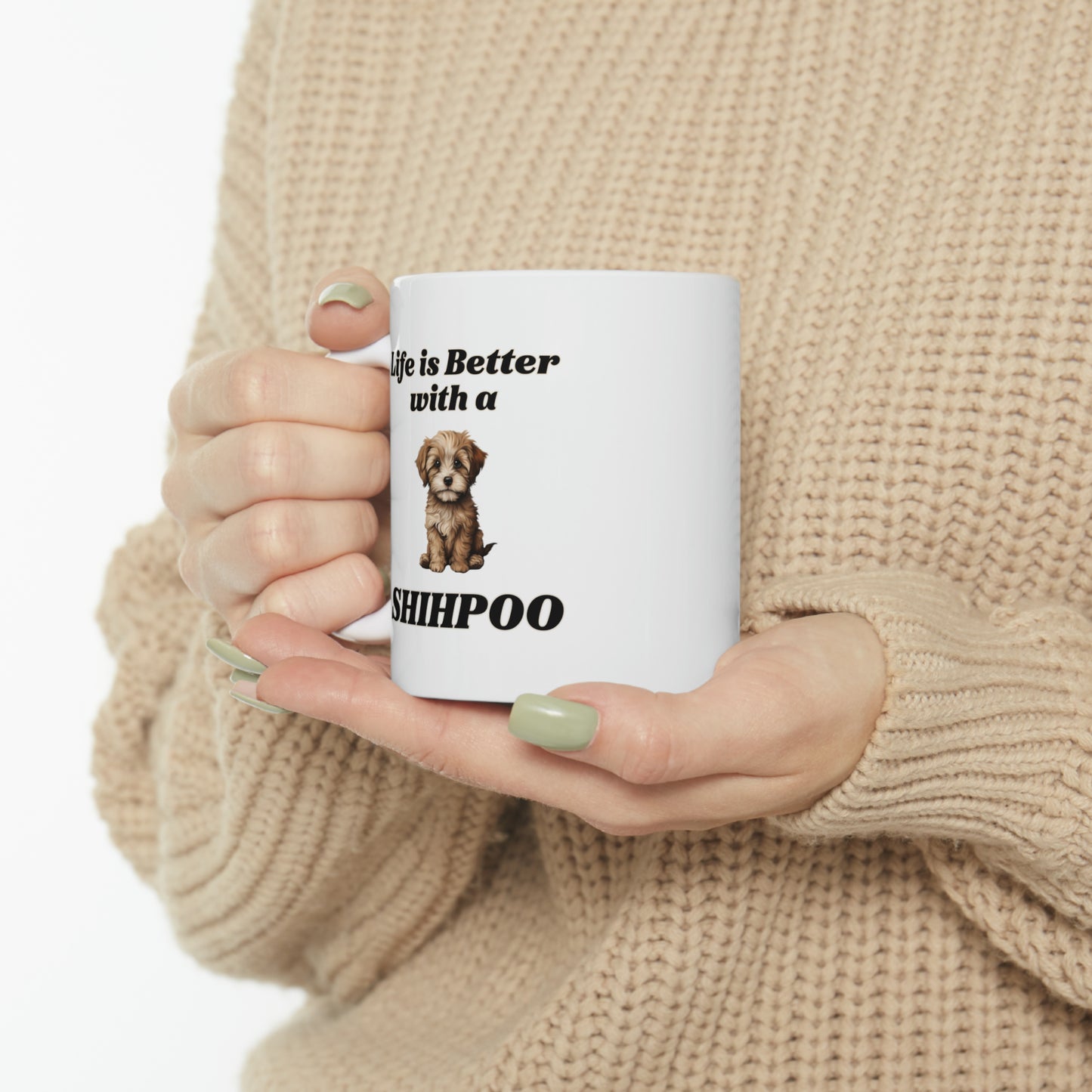 Shihpoo Mug - 11 oz