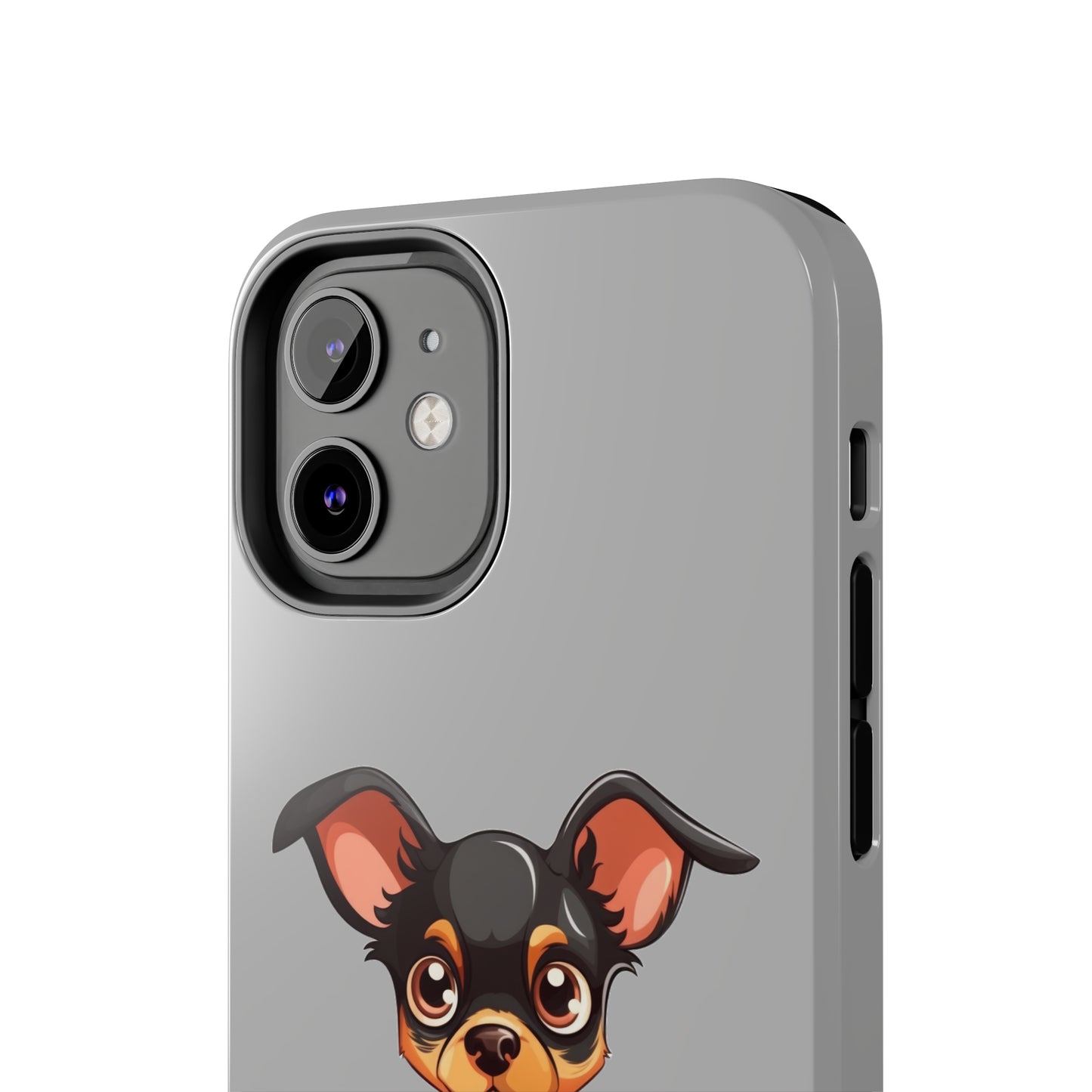 Light Grey Chihuahua Tough Phone Case