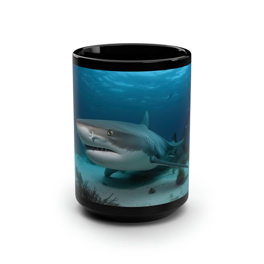 Shark Mug - 15oz Ceramic Mug