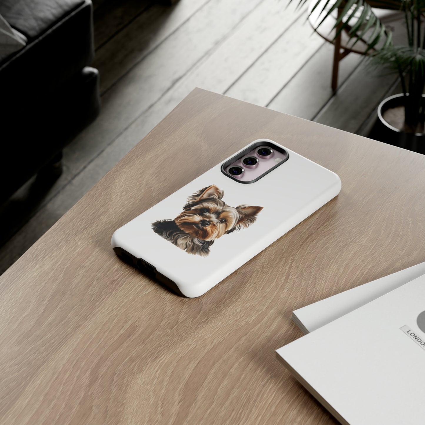 Yorkshire Terrier Phone Case (White)