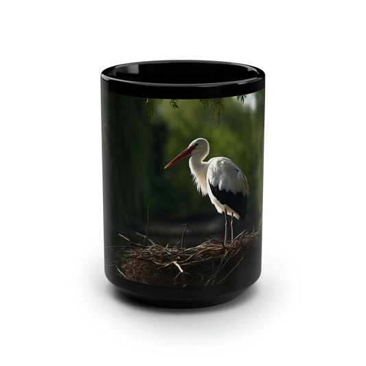 Stork Mug - 15oz Ceramic Mug