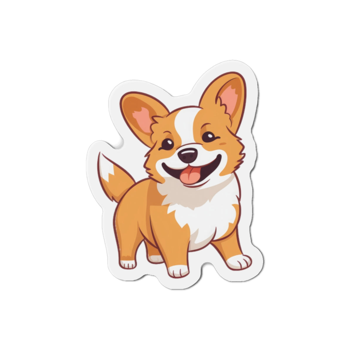 Corgi Die-Cut Magnet