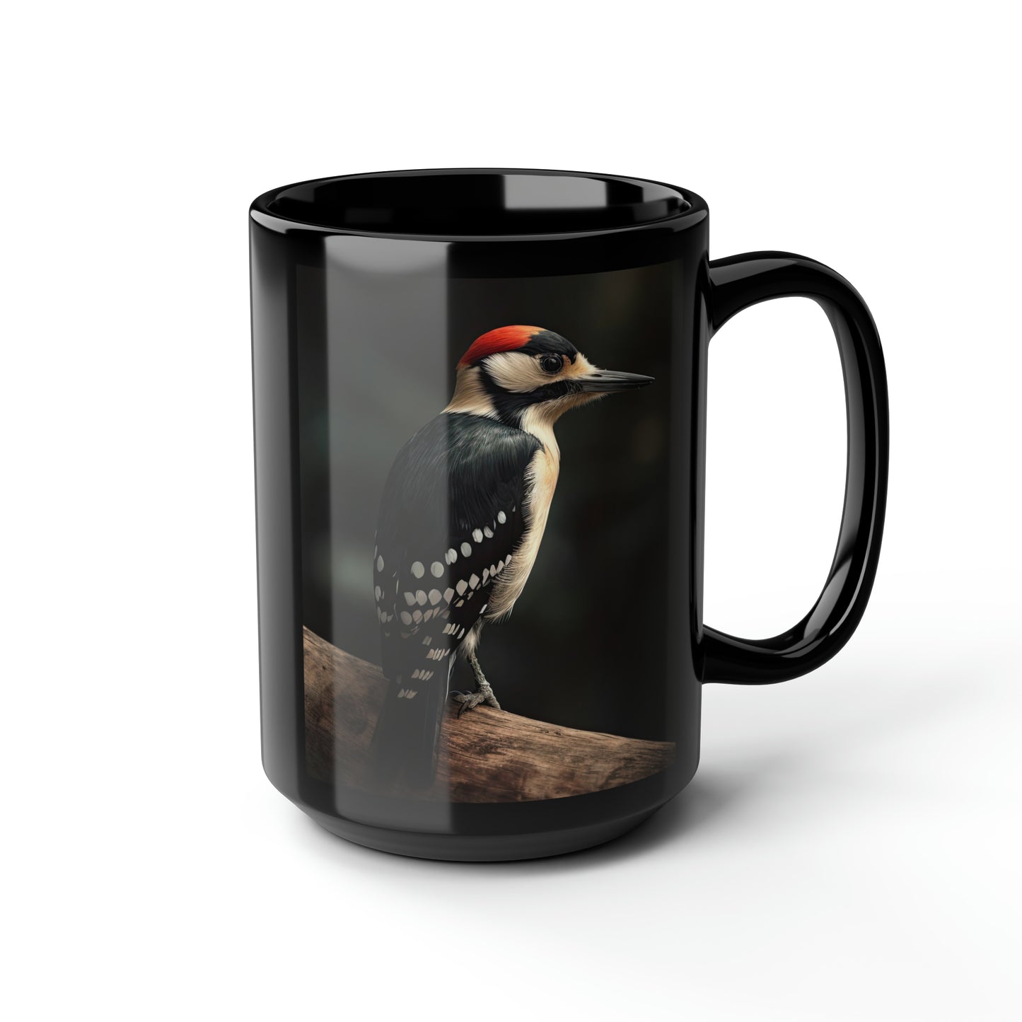 Woodpecker Mug - 15oz Ceramic Mug