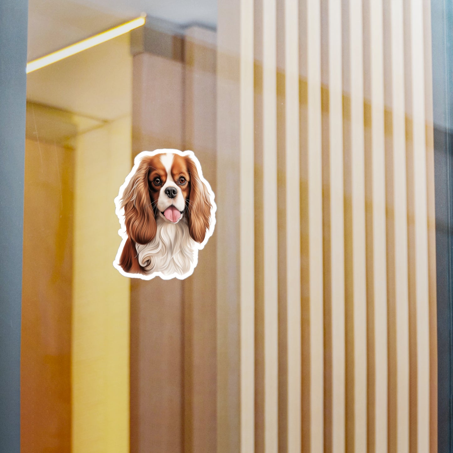 Cavalier King Charles Spaniel Sticker - Vinyl Dog Decals