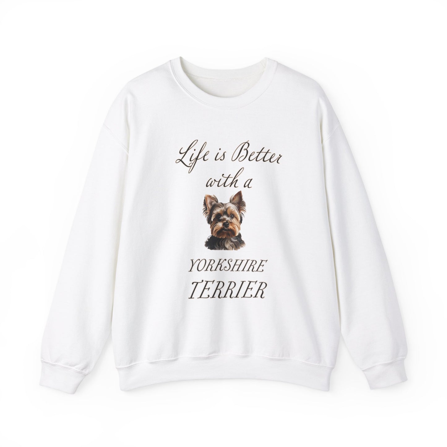 Yorkshire Terrier sweatshirt, Dog Mom Shirt, Dog Dad Shirt