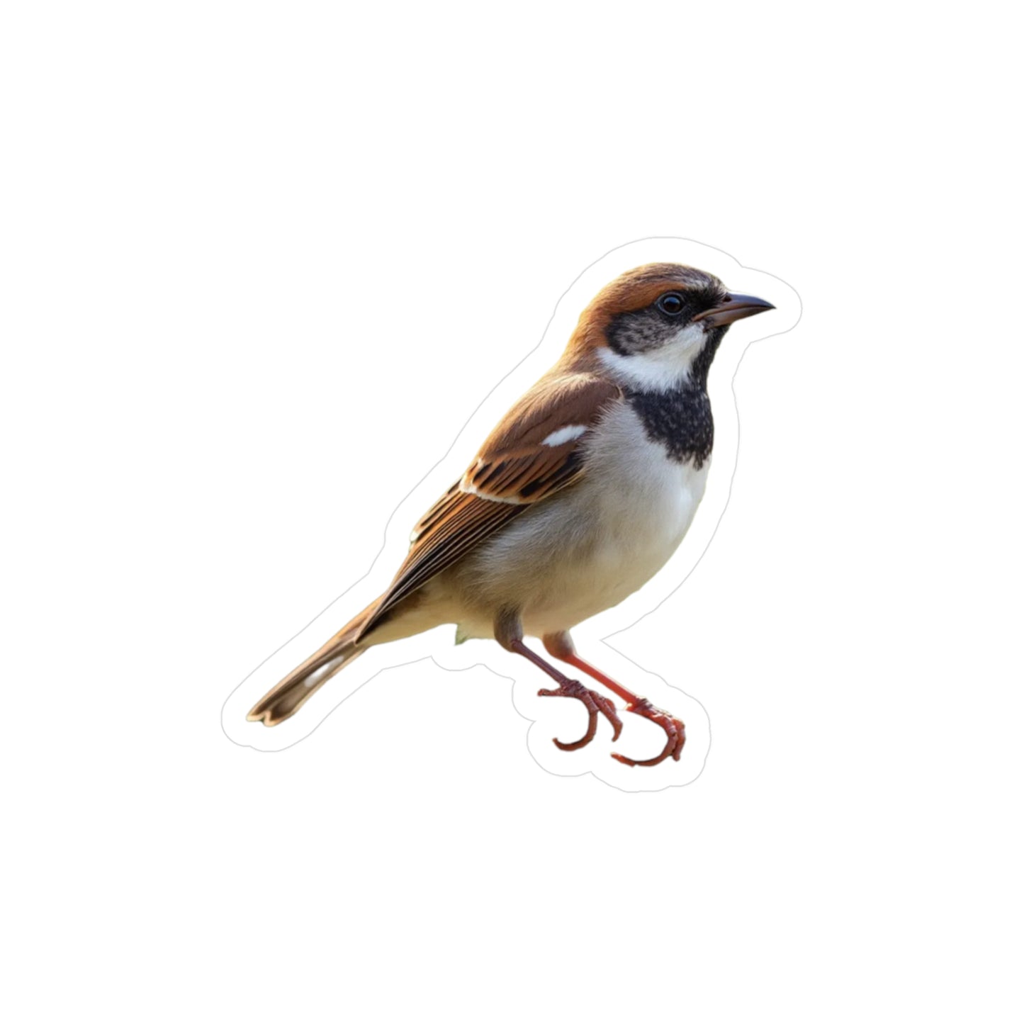 Sparrow decal - Sparrow sticker - Bird Sticker - Bird Decal - Outdoor - Indoor