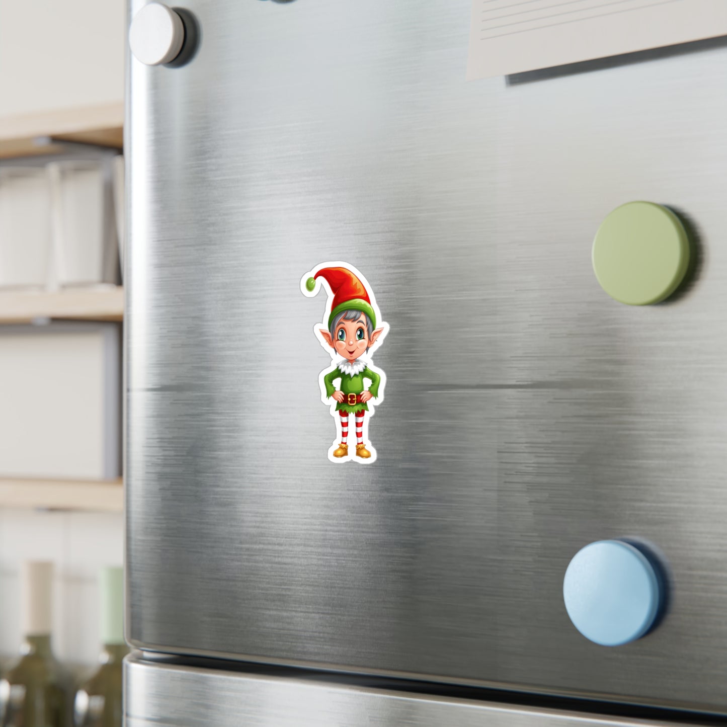 Christmas Elf Sticker - Kiss-Cut Vinyl Decals