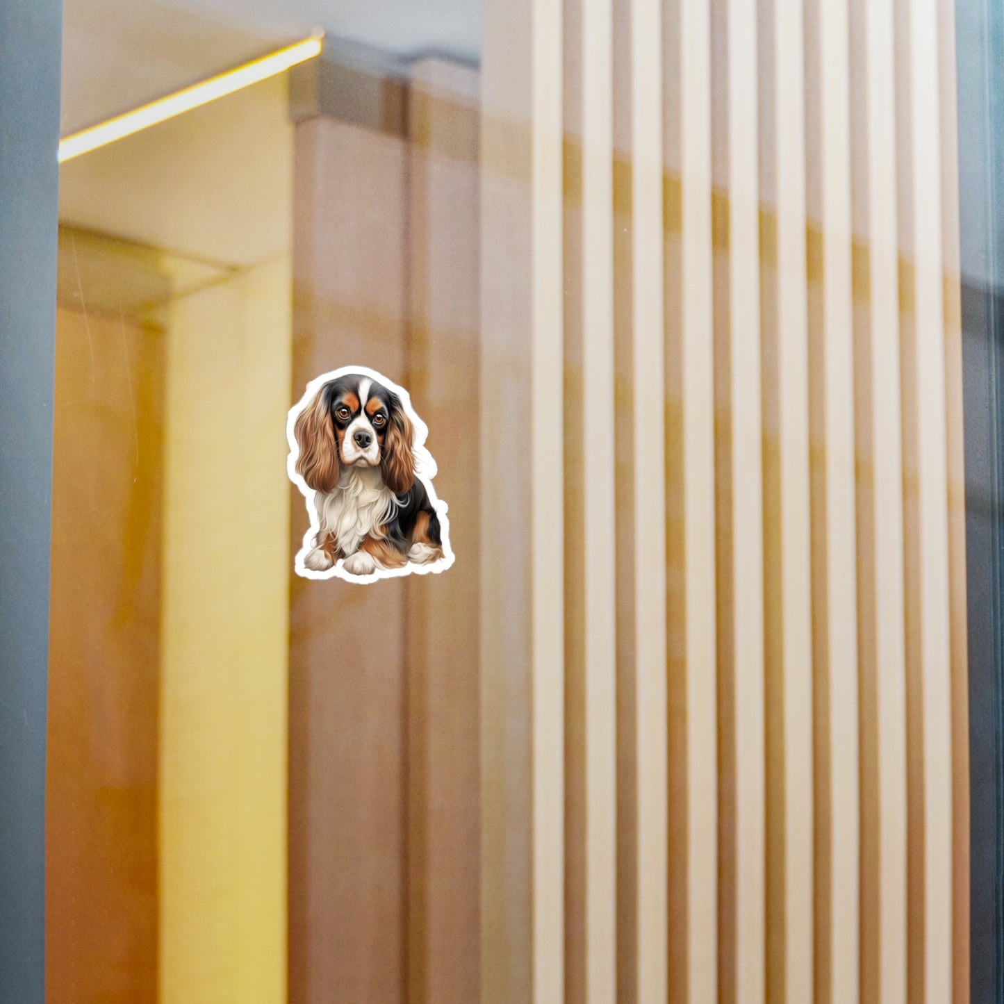 Cavalier King Charles Spaniel Sticker - Vinyl Dog Decals