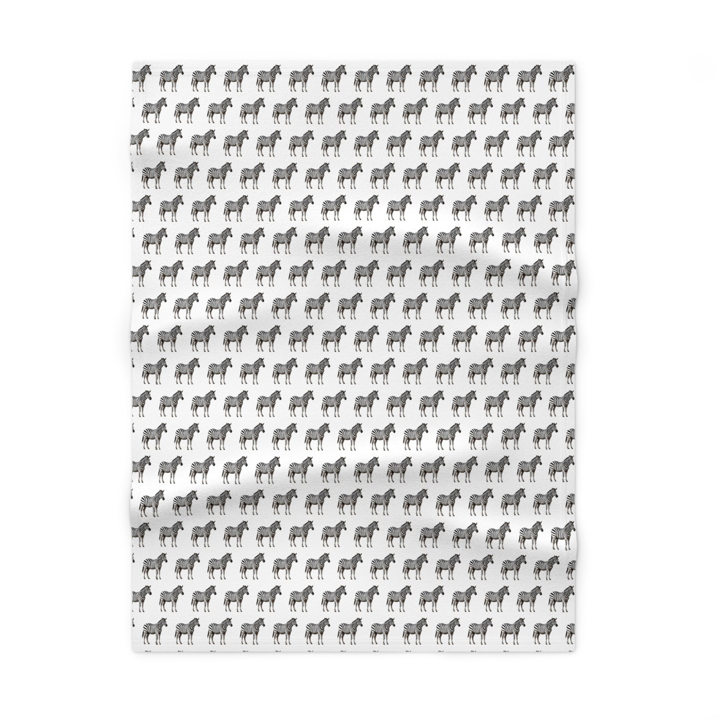 Zebra Soft Fleece Baby Blanket