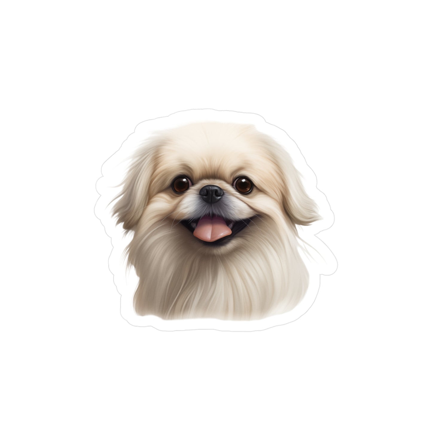 Pekingese Sticker - Vinyl Dog Decals