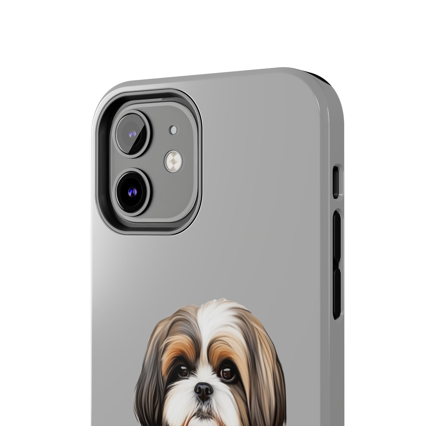 Light Grey Shih Tzu Tough Phone Case