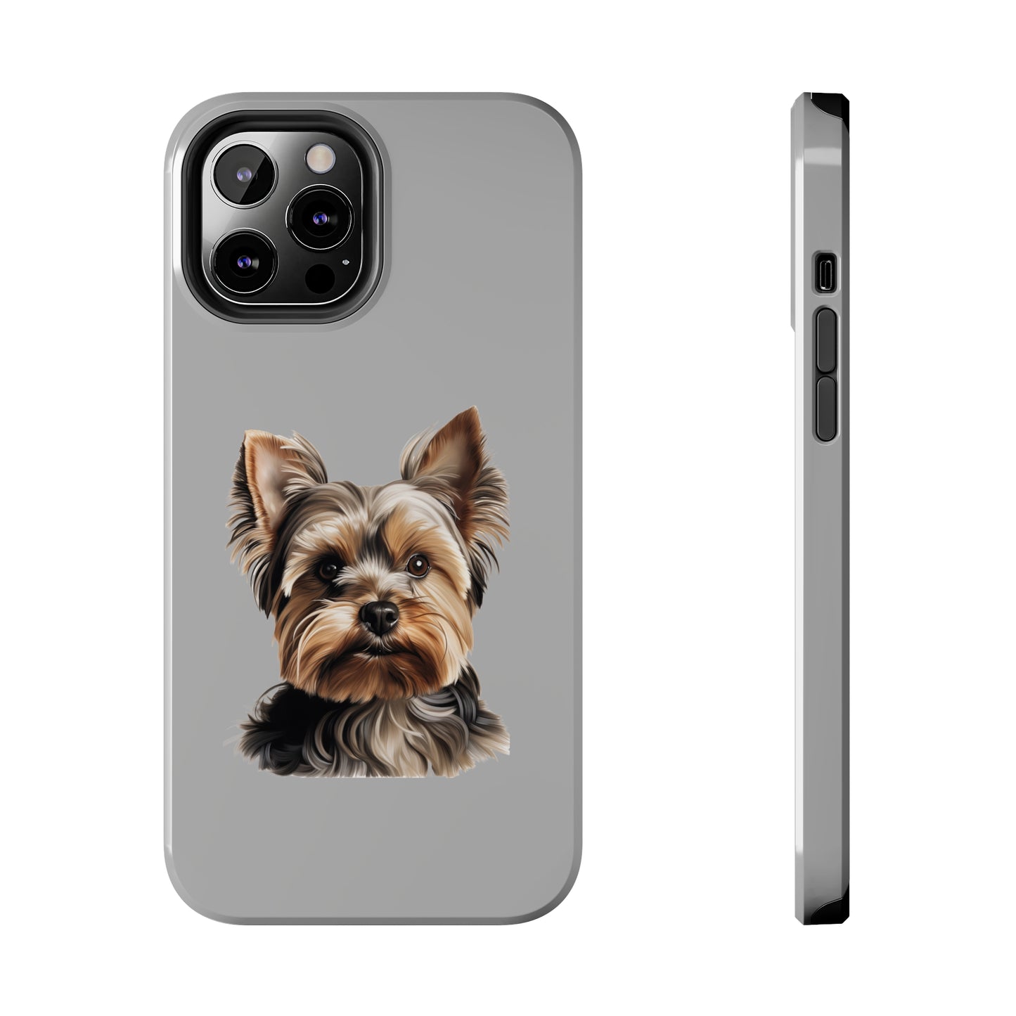Yorkshire Terrier Tough Phone Case (Light Grey)