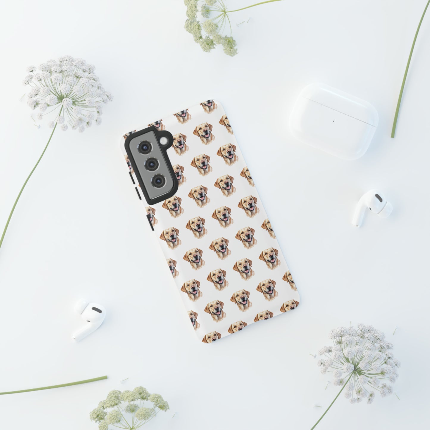 Labrador Retriever Phone Case (White)