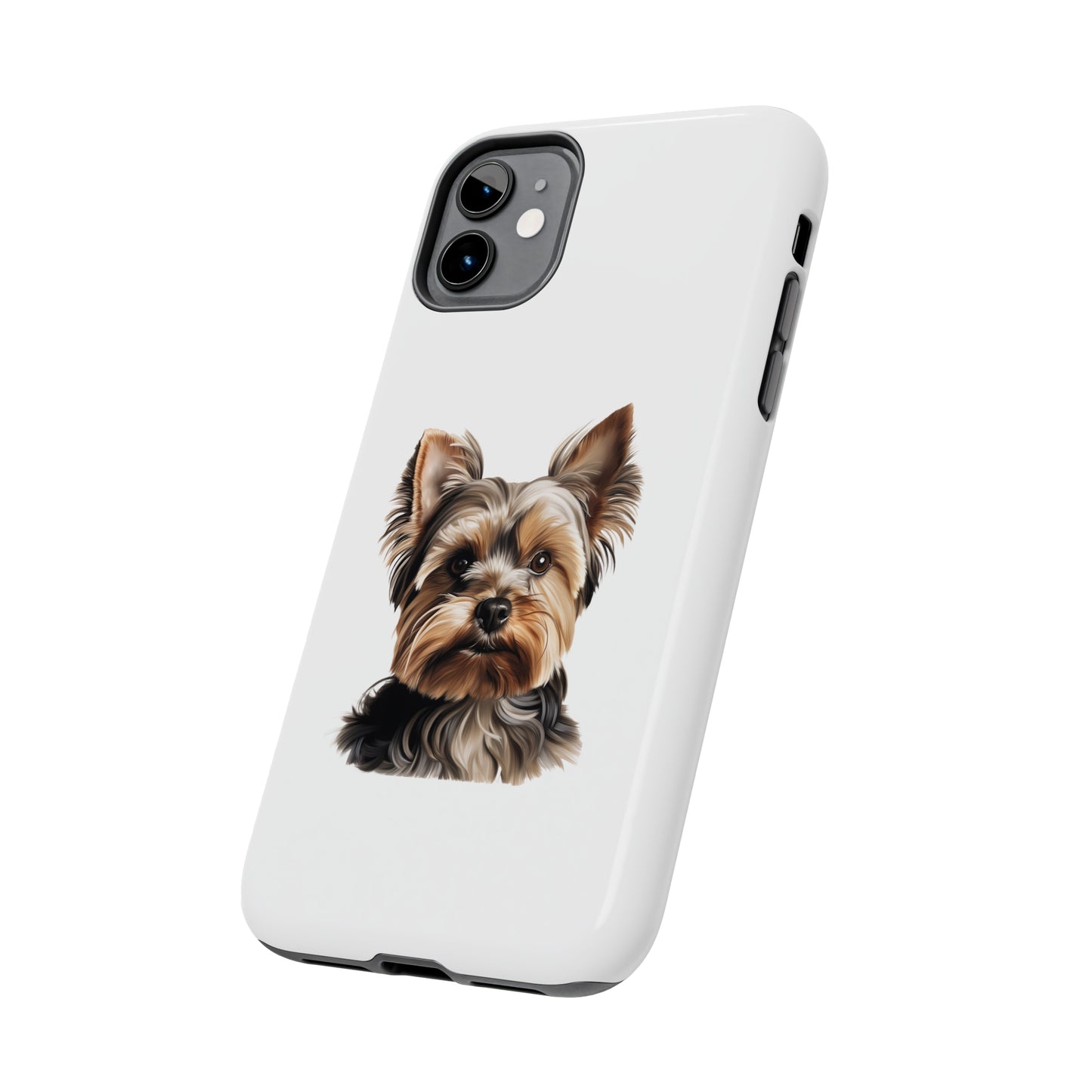 Yorkshire Terrier Tough Phone Case (White)