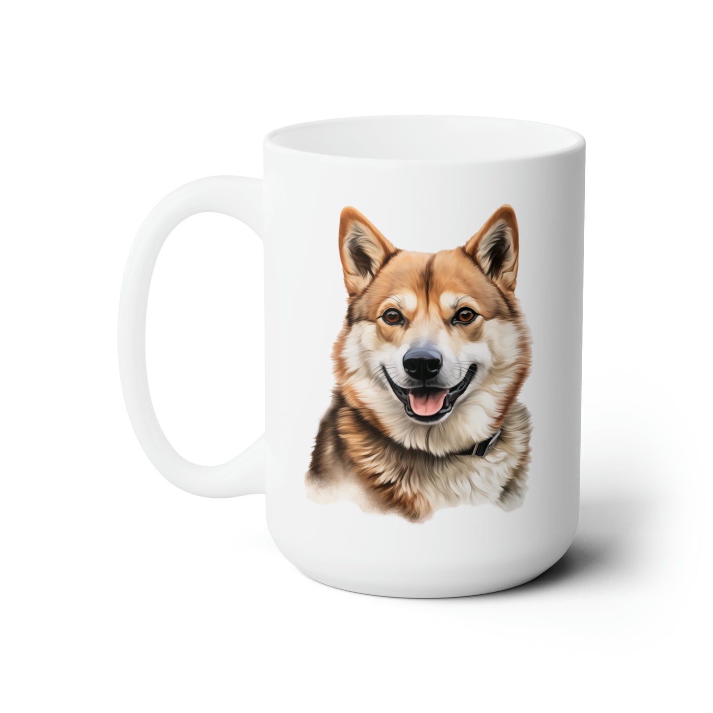 akita dog mug