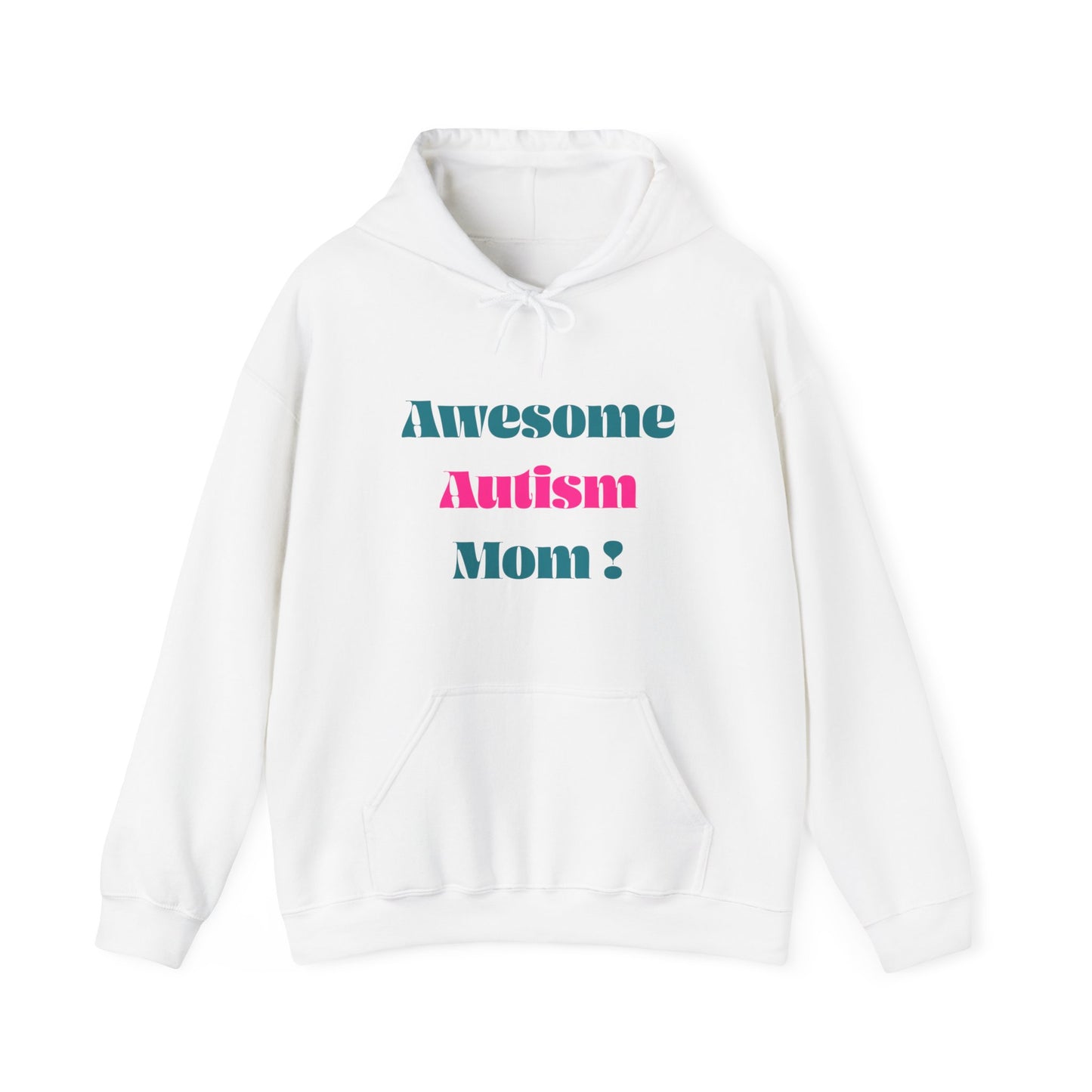 Awesome Autism Mom Hoodie - Unisex Heavy Blend Hooded Sweatshirt