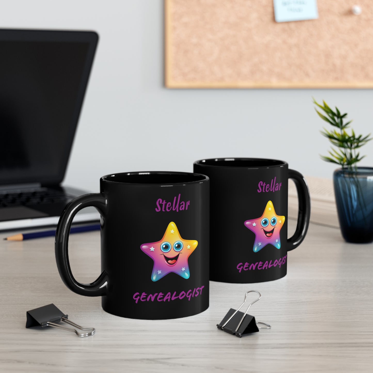 Stellar Genealogist Ceramic Mug - 11 oz