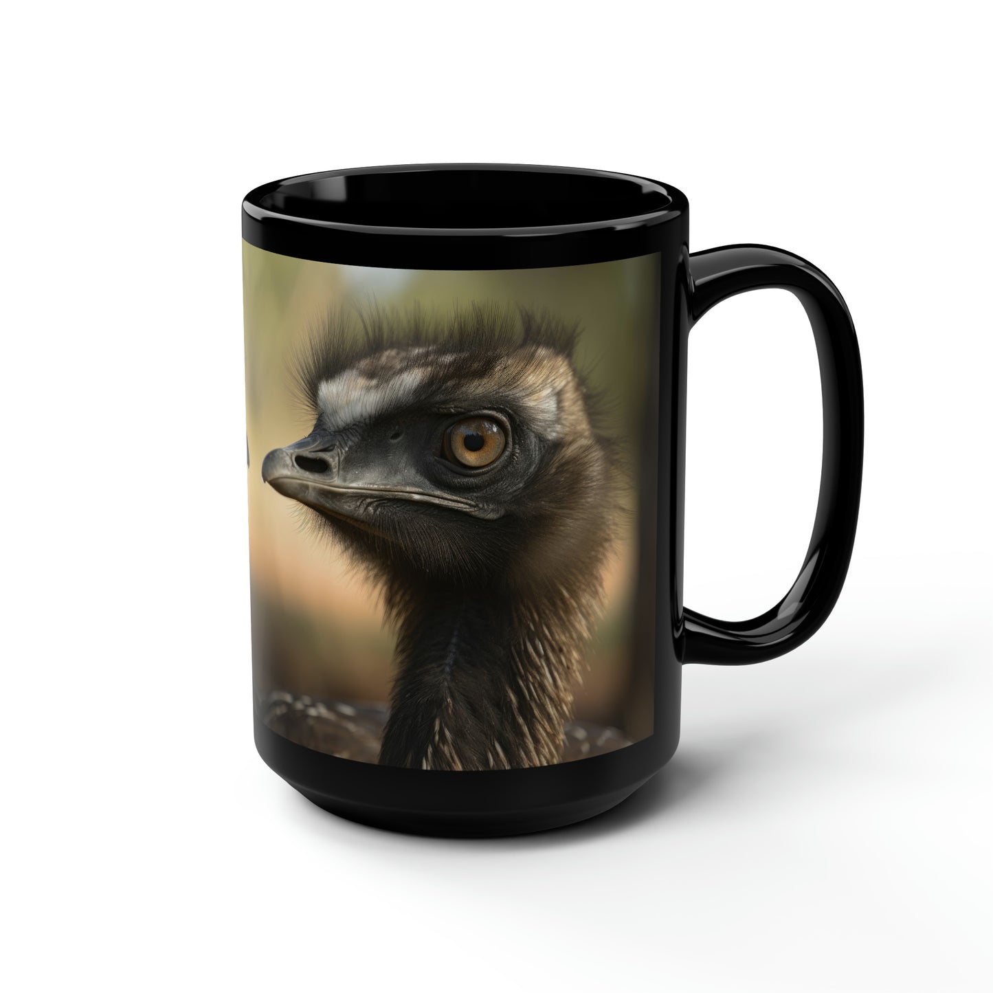 Emu Mug - 15 oz Ceramic Mug