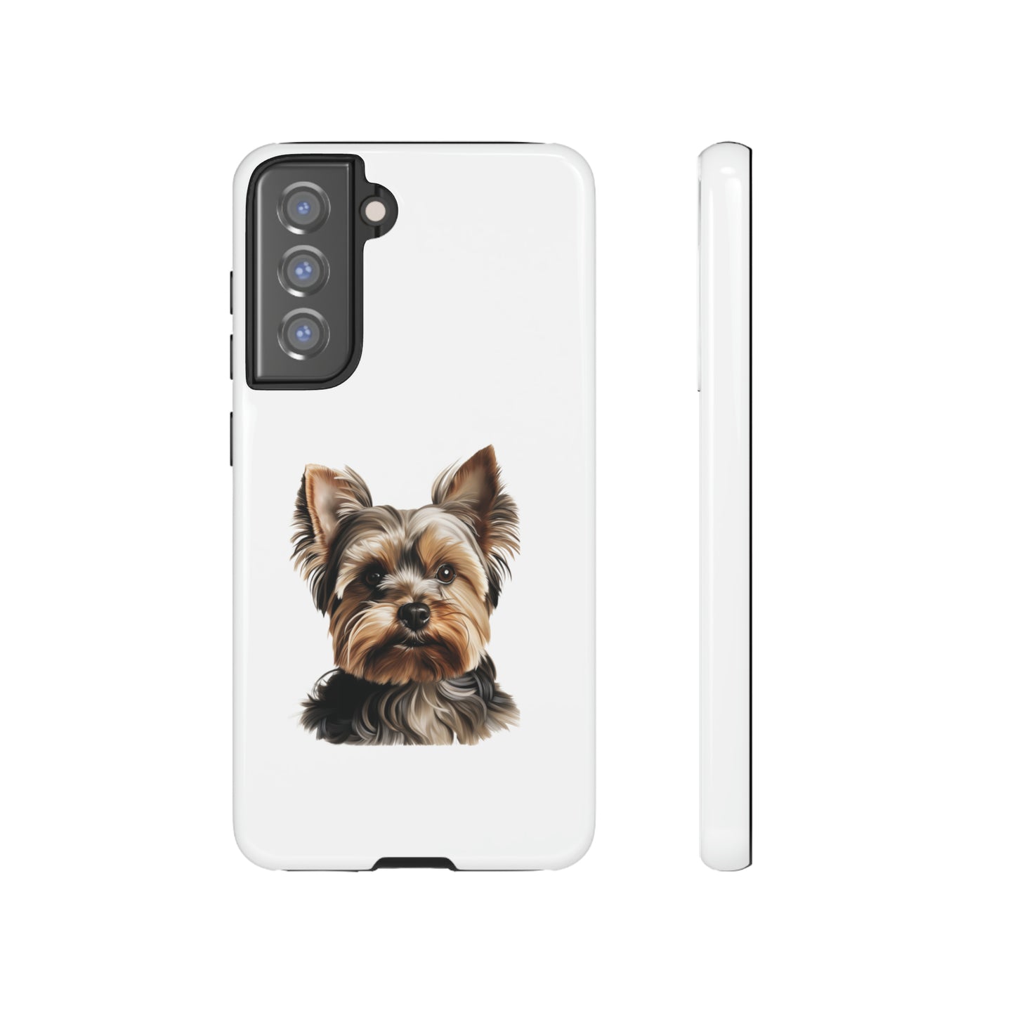 Yorkshire Terrier Phone Case (White)