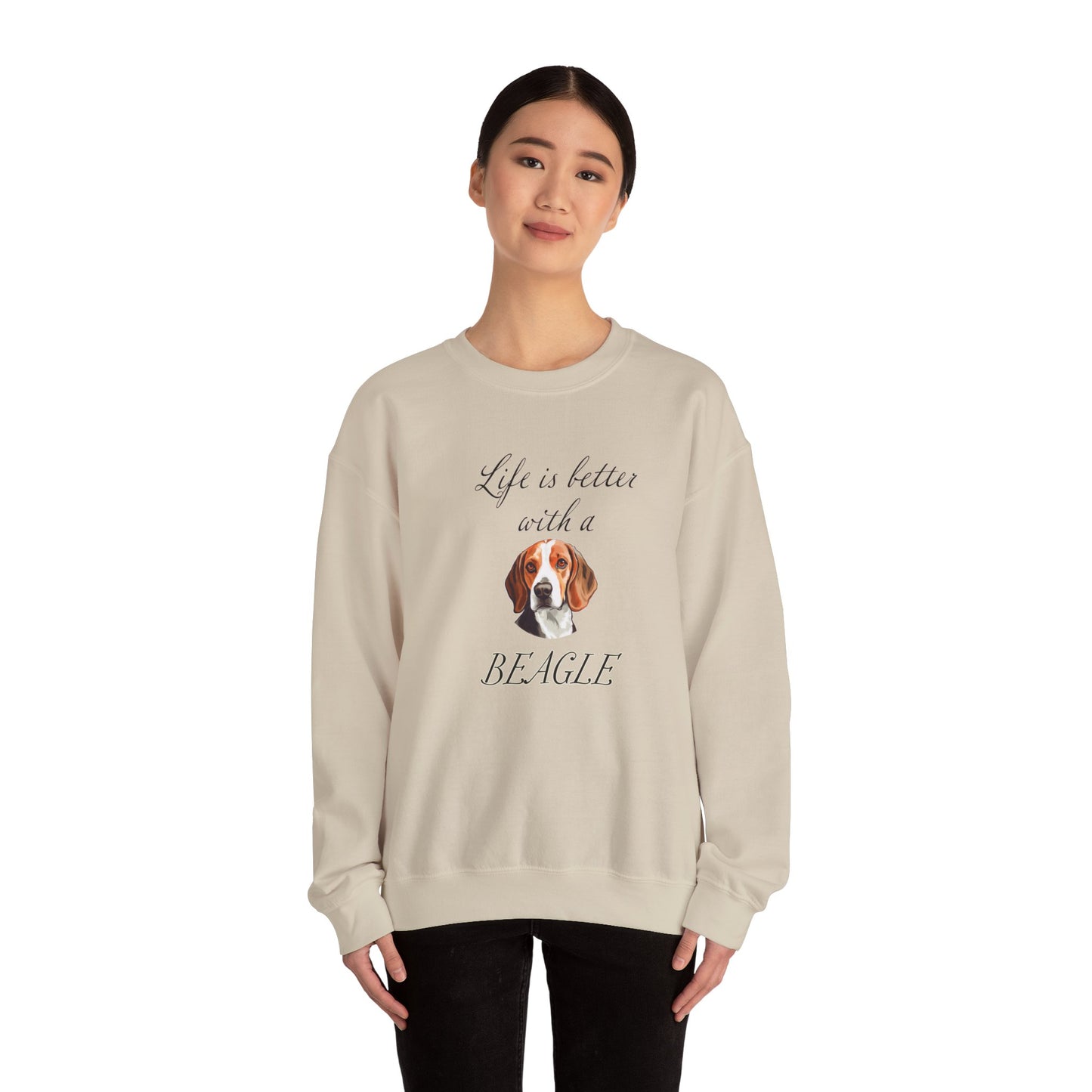 Life is Better with a Beagle sweatshirt