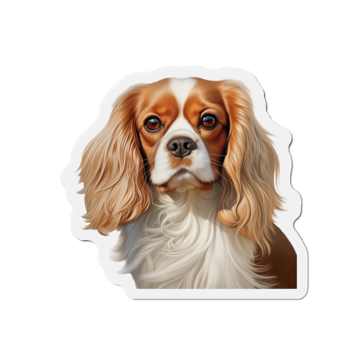 Cavalier King Charles Spaniel Magnet - Die Cut Dog Magnet