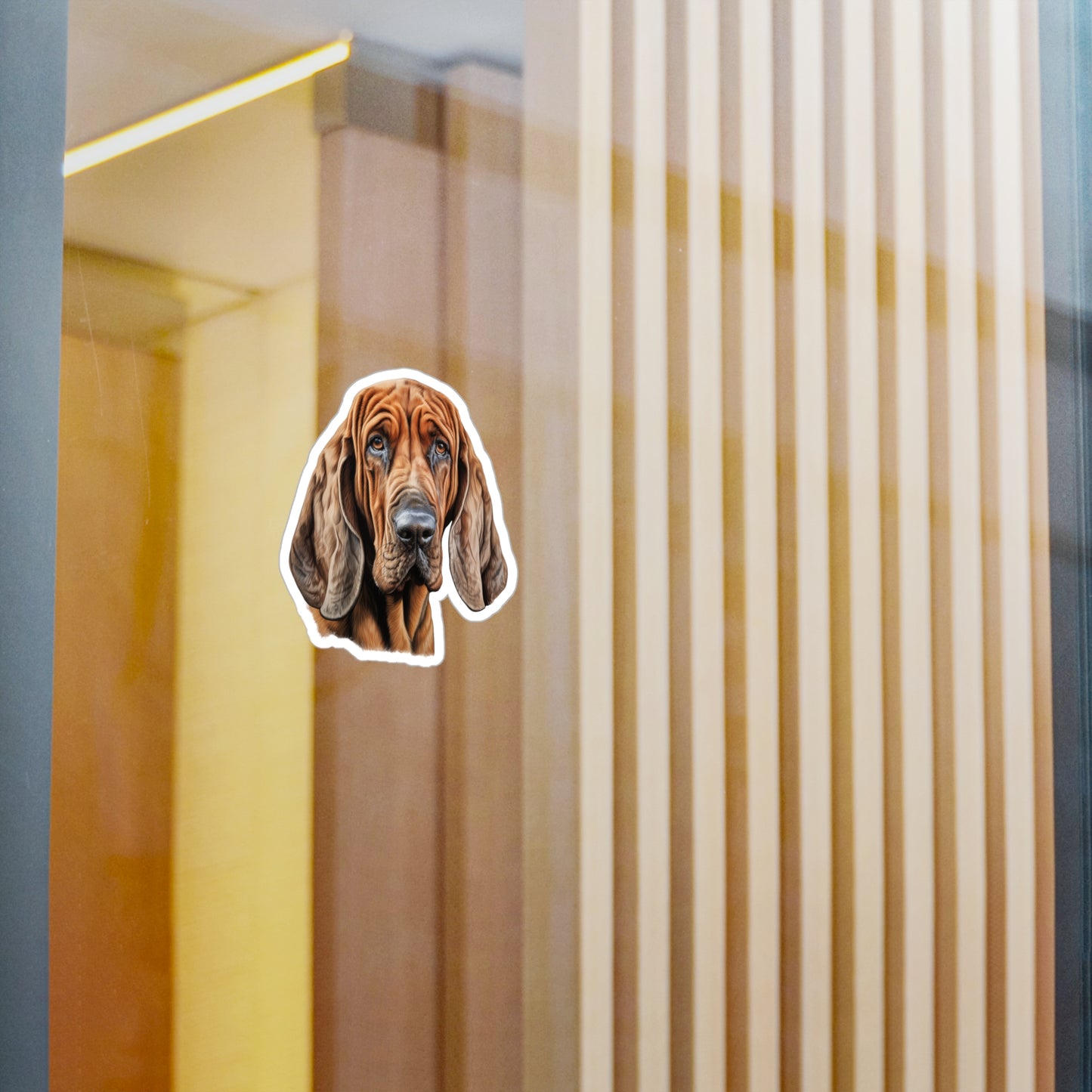 Bloodhound Sticker - Kiss-Cut Vinyl Dog Decals