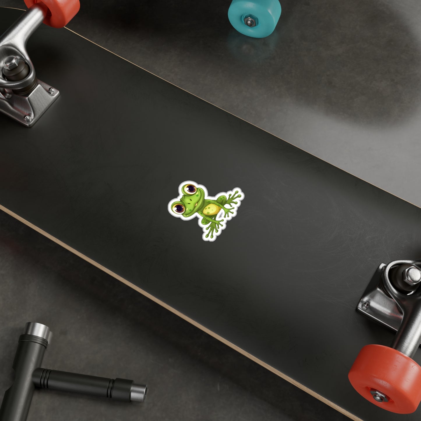 Frog Sticker - Kiss-Cut Vinyl Decals