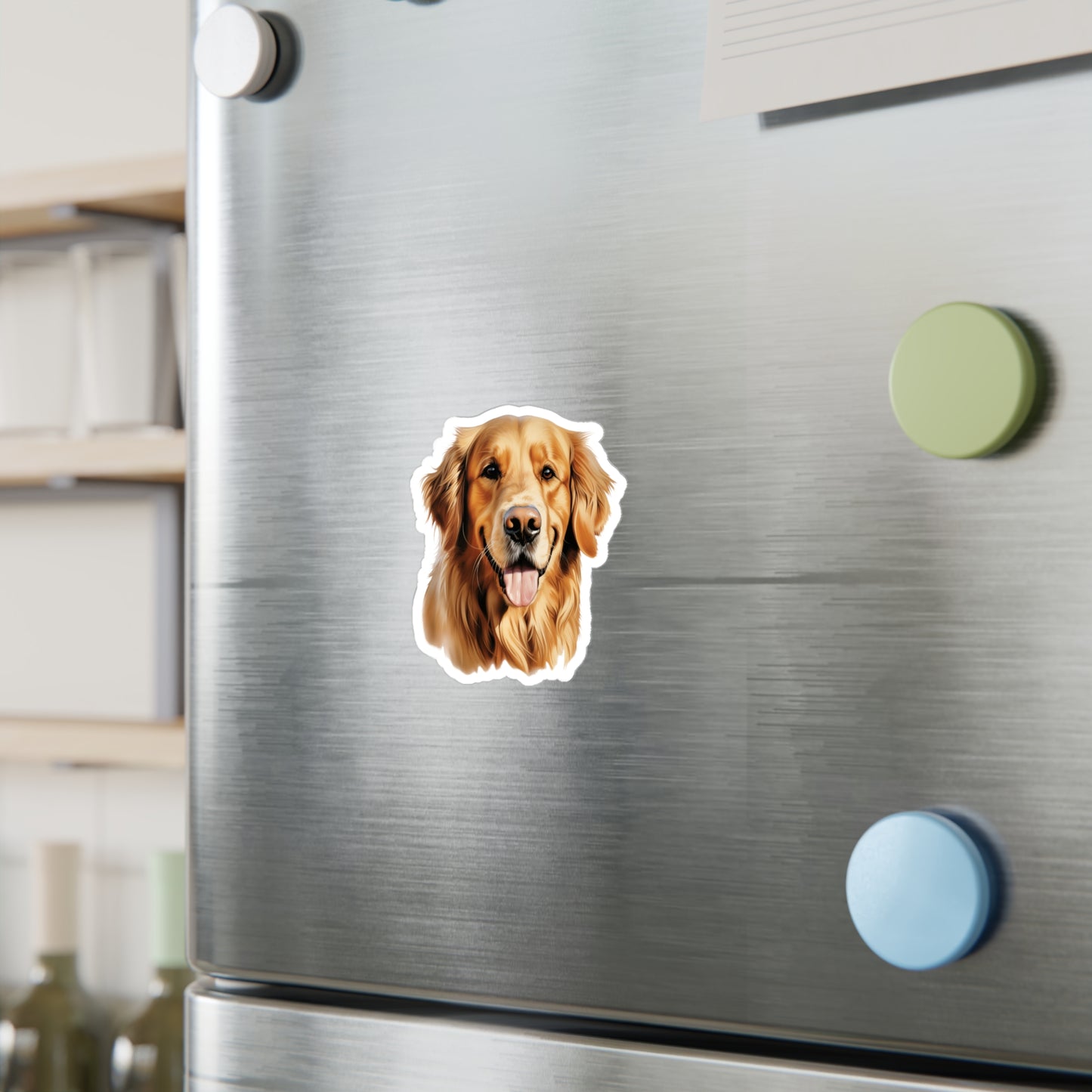 Golden Retriever Sticker - Kiss-Cut Vinyl Decals