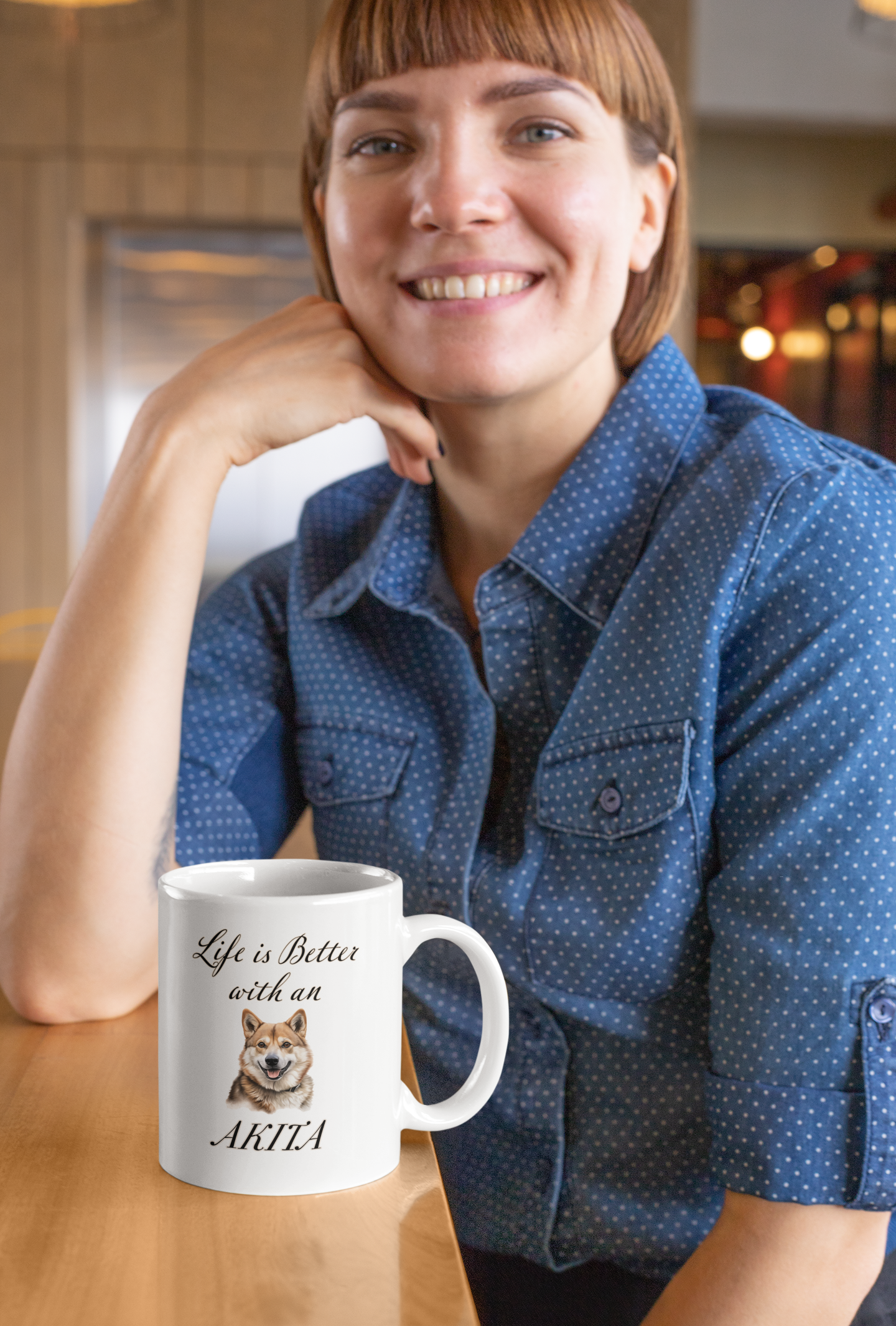 Akita Mug - 11 oz